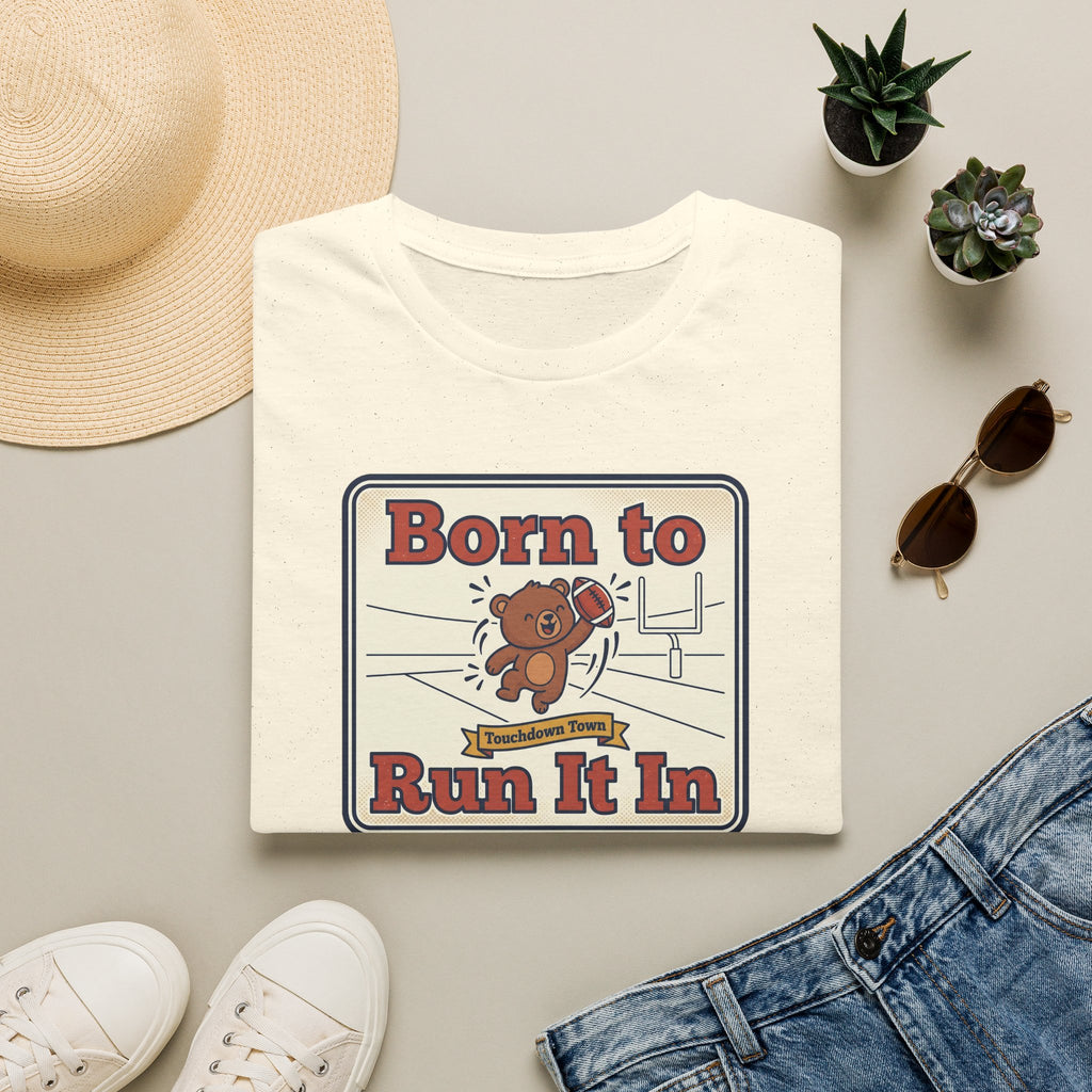 Funny Sports Bear T-Shirt | Cute Game Day Humor Graphic Tee