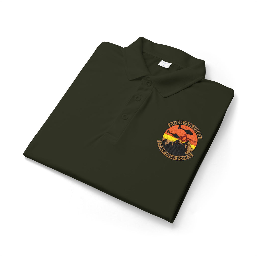 NM CDS - Sunset Surf Polo Shirt — Embroidered Logo 100% polyester