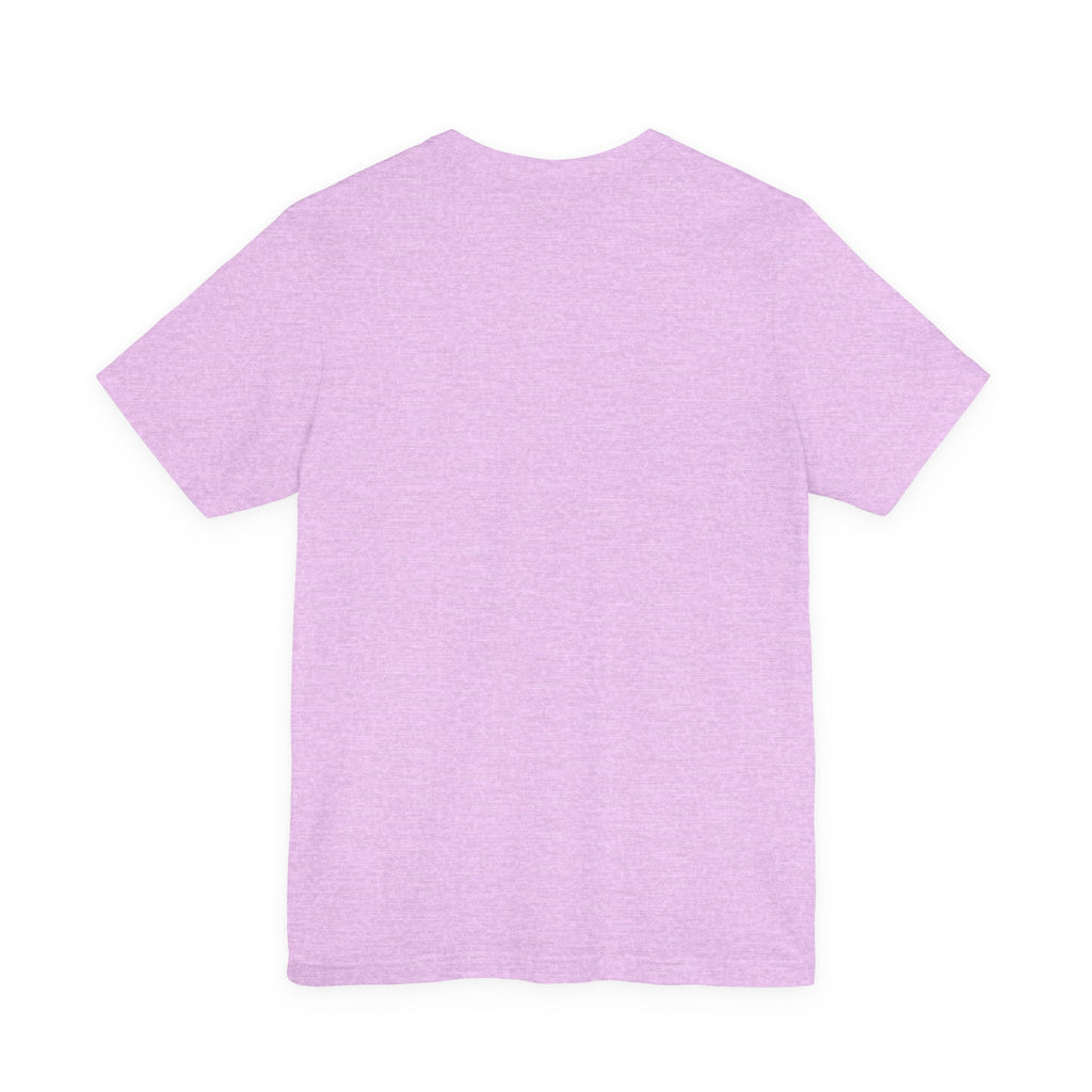 T-Shirt mit Rundhalsausschnitt in Lila