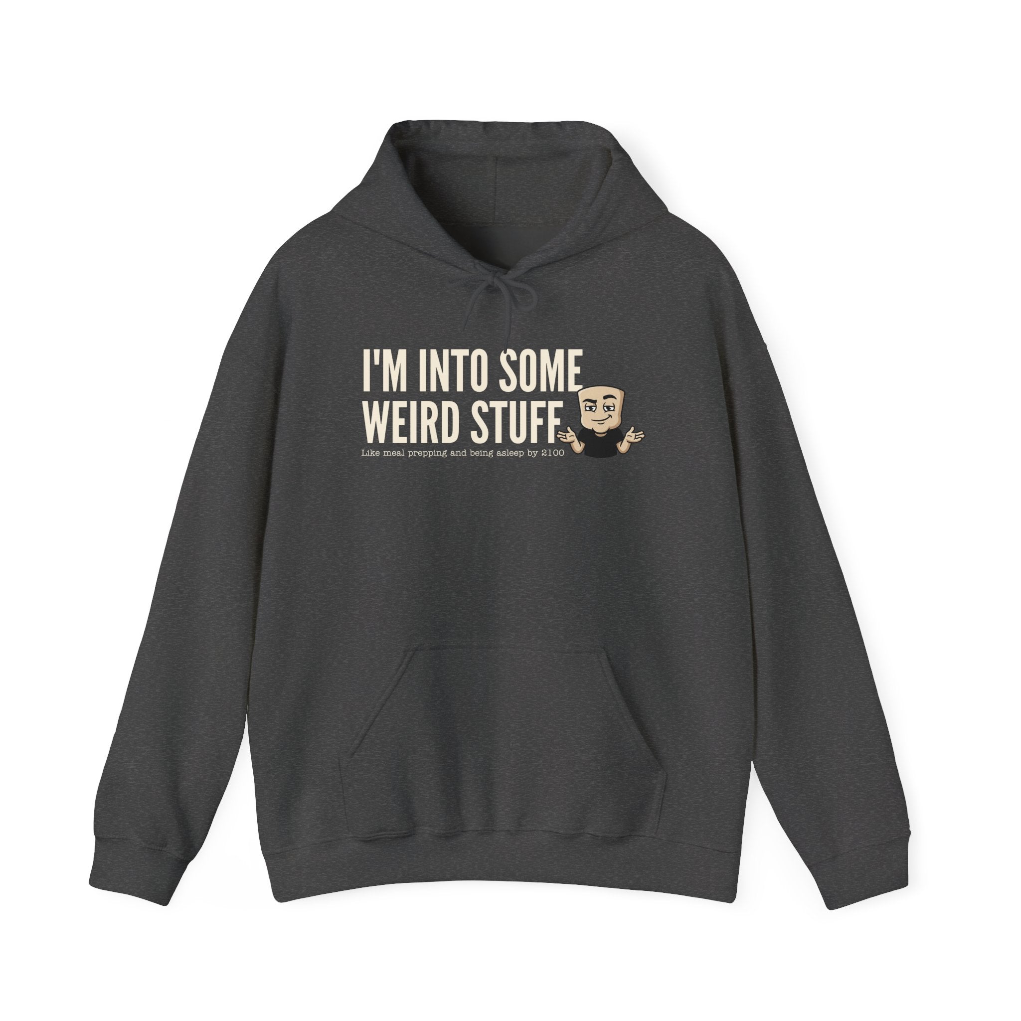 I'm Into Some Weird Stuff Hoodie | Funny Adult Humor Graphic Sweatshirt Quirky Naughty Novelty Gift