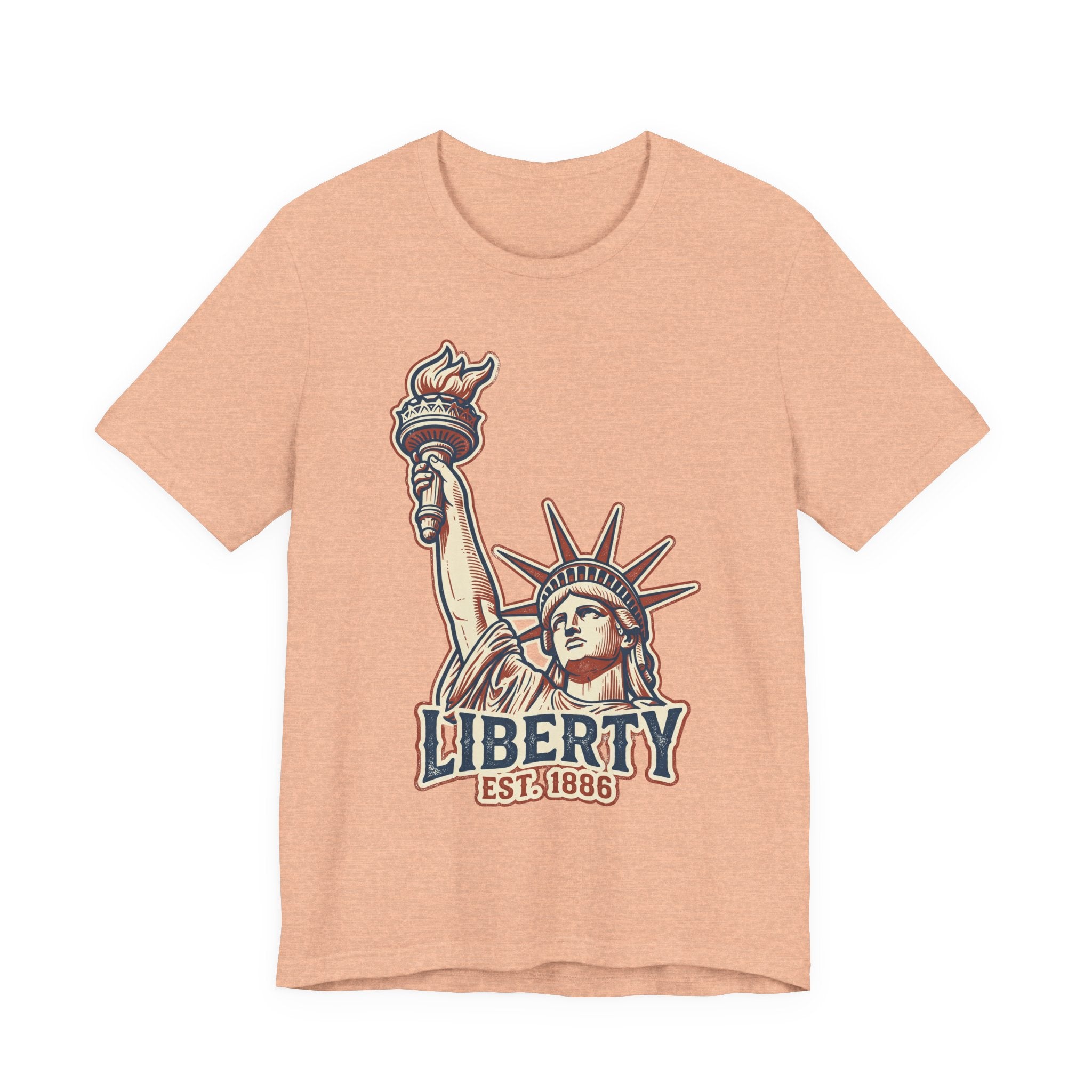 Liberty Statue Graphic Tee | Statue of Liberty Illustration, EST. 1886