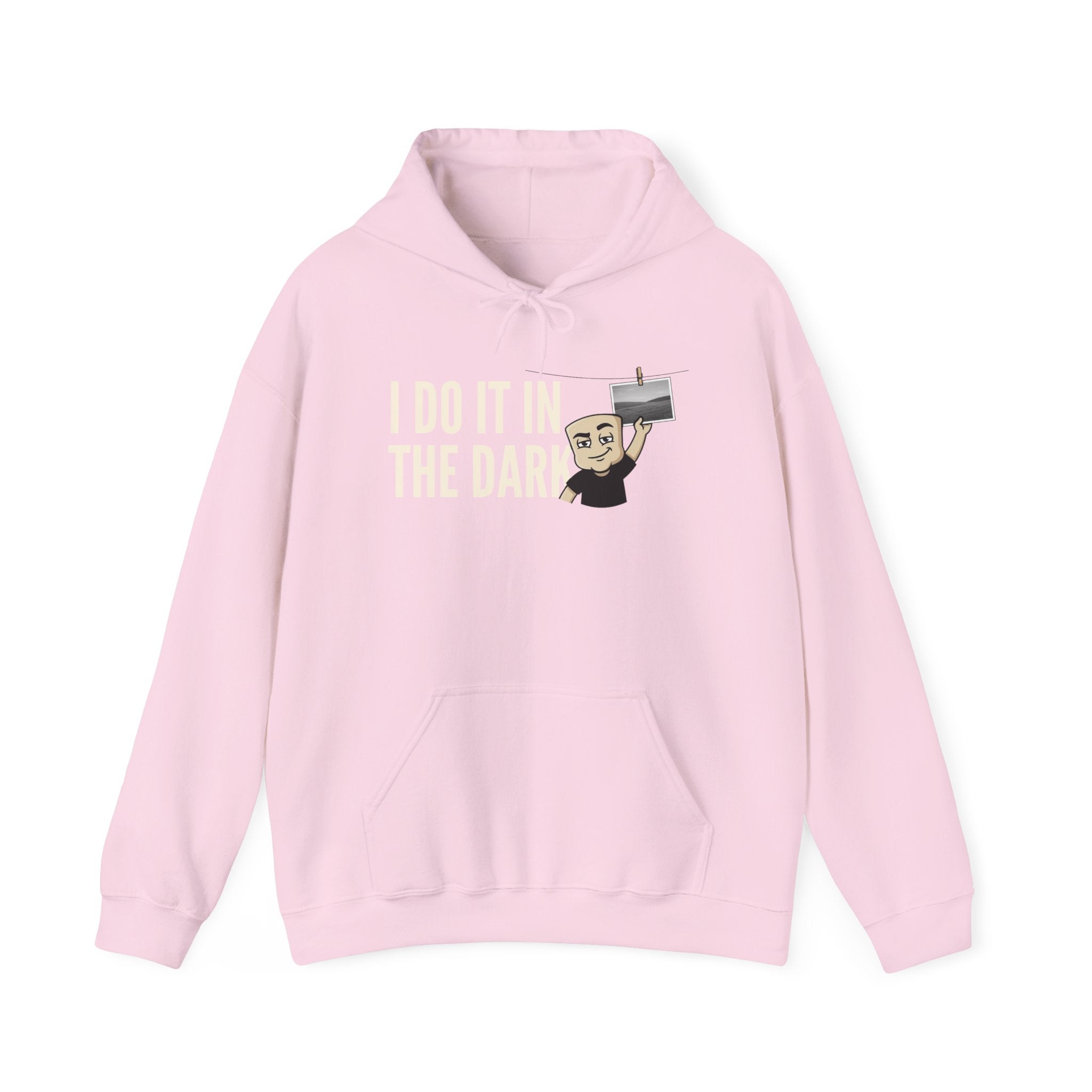 I Do It In The Dark Hoodie | Funny Adult Humor Naughty Innuendo Graphic Sweatshirt Gift