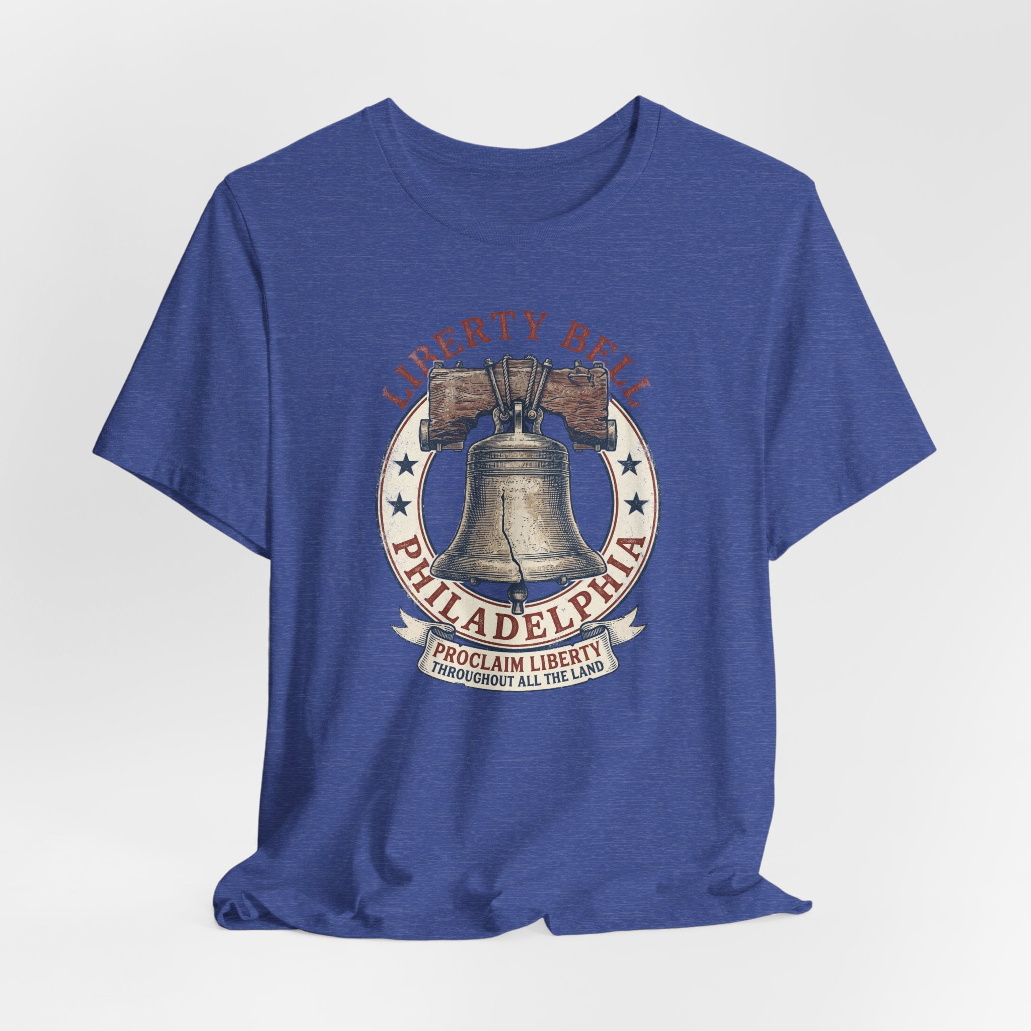 Liberty Bell Philadelphia T-Shirt | Vintage Patriotic Americana Tee