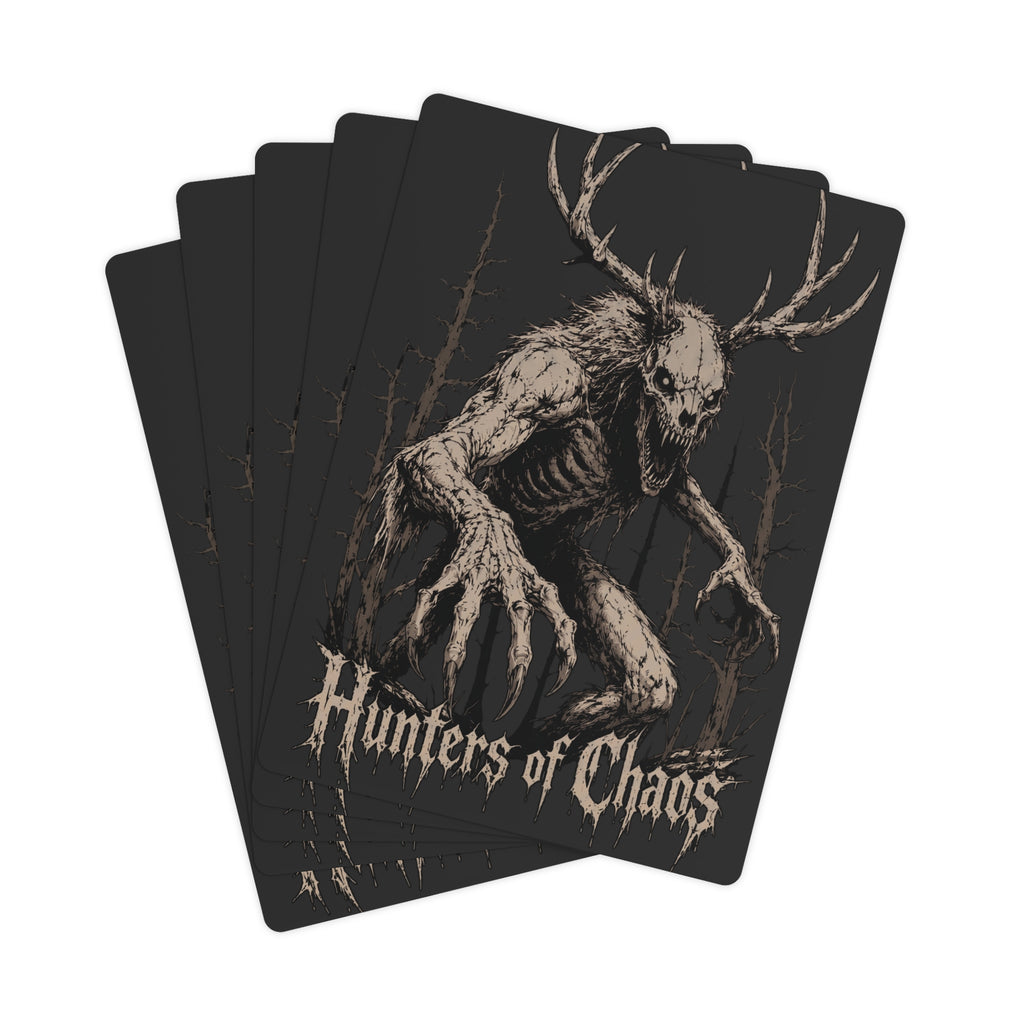 324th MP Co - 1st PLT Hunters of Chaos - Poker Cards