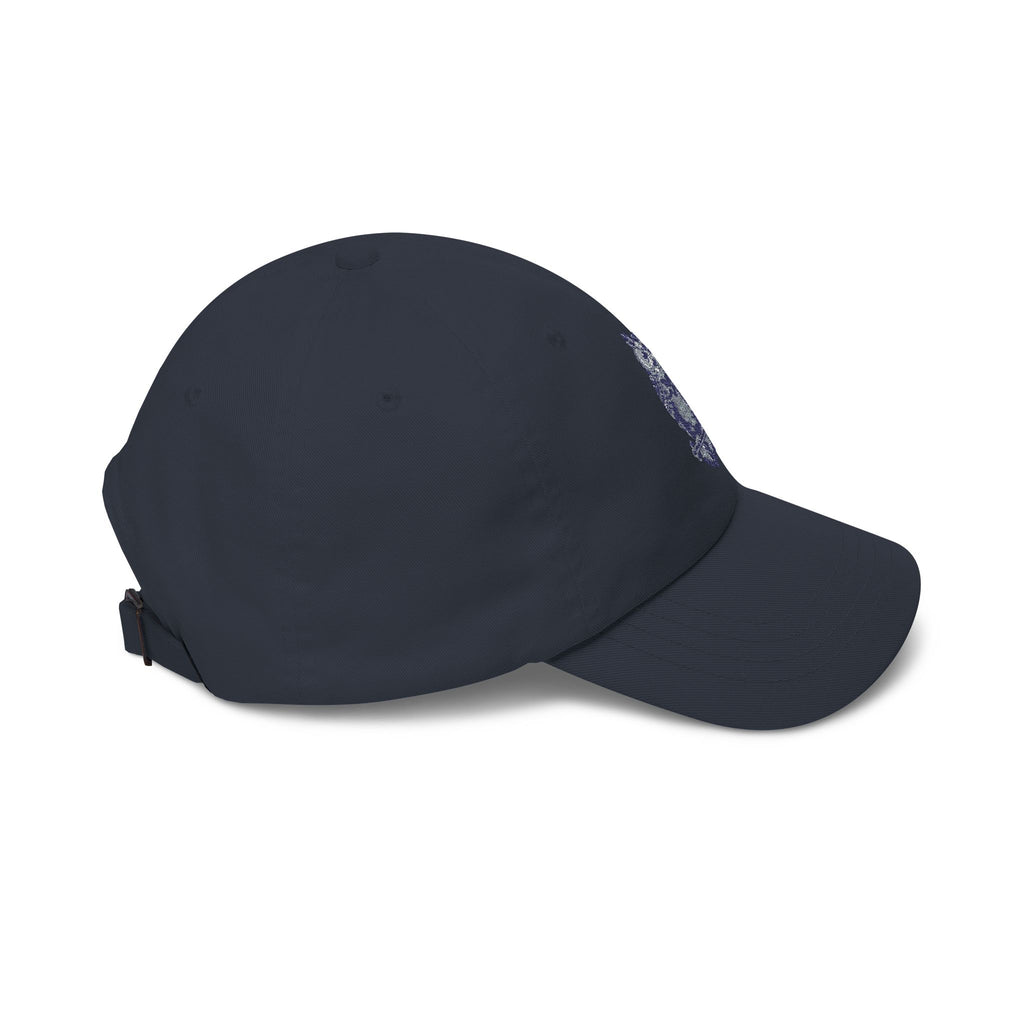 Embroidered Blue Owl Dad Cap – Classic Casual Baseball Hat