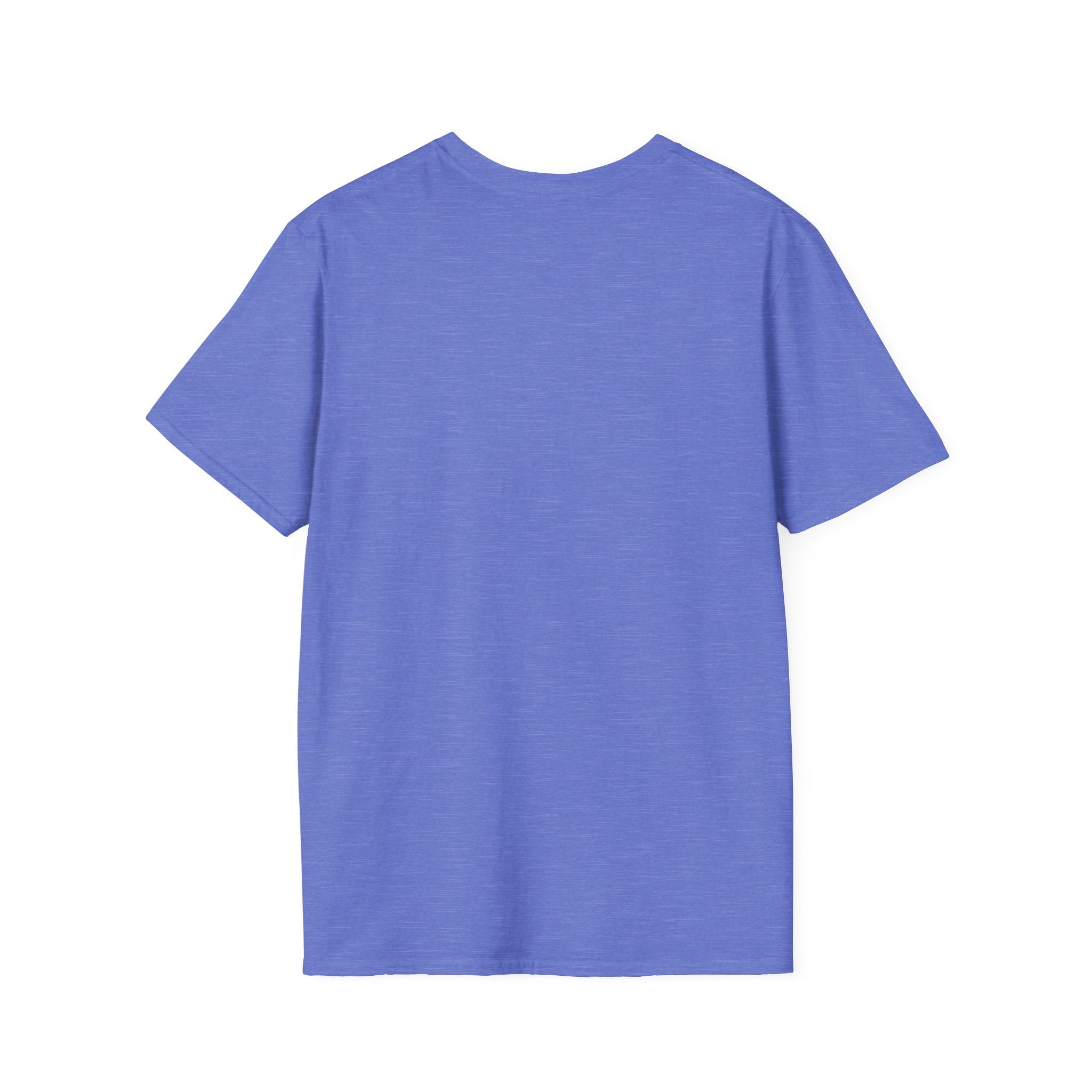Light purple crew-neck T-shirt, front view, no visible graphic
