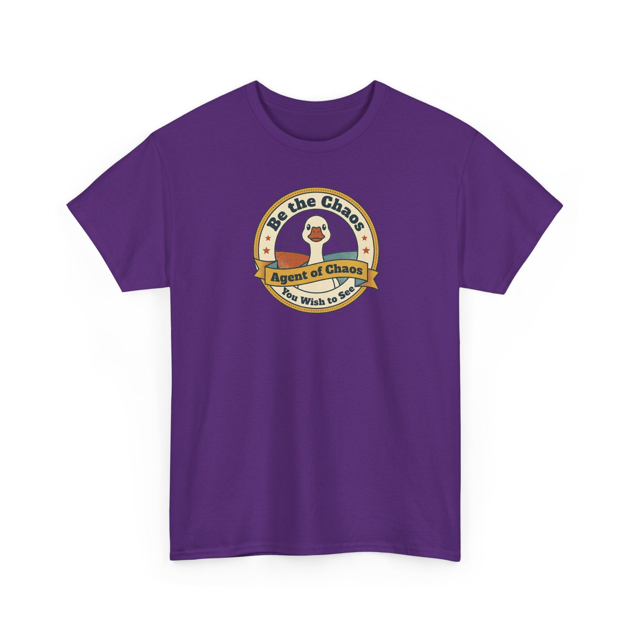 Be the Chaos Agent of Chaos T-Shirt | Cute Duck Emblem