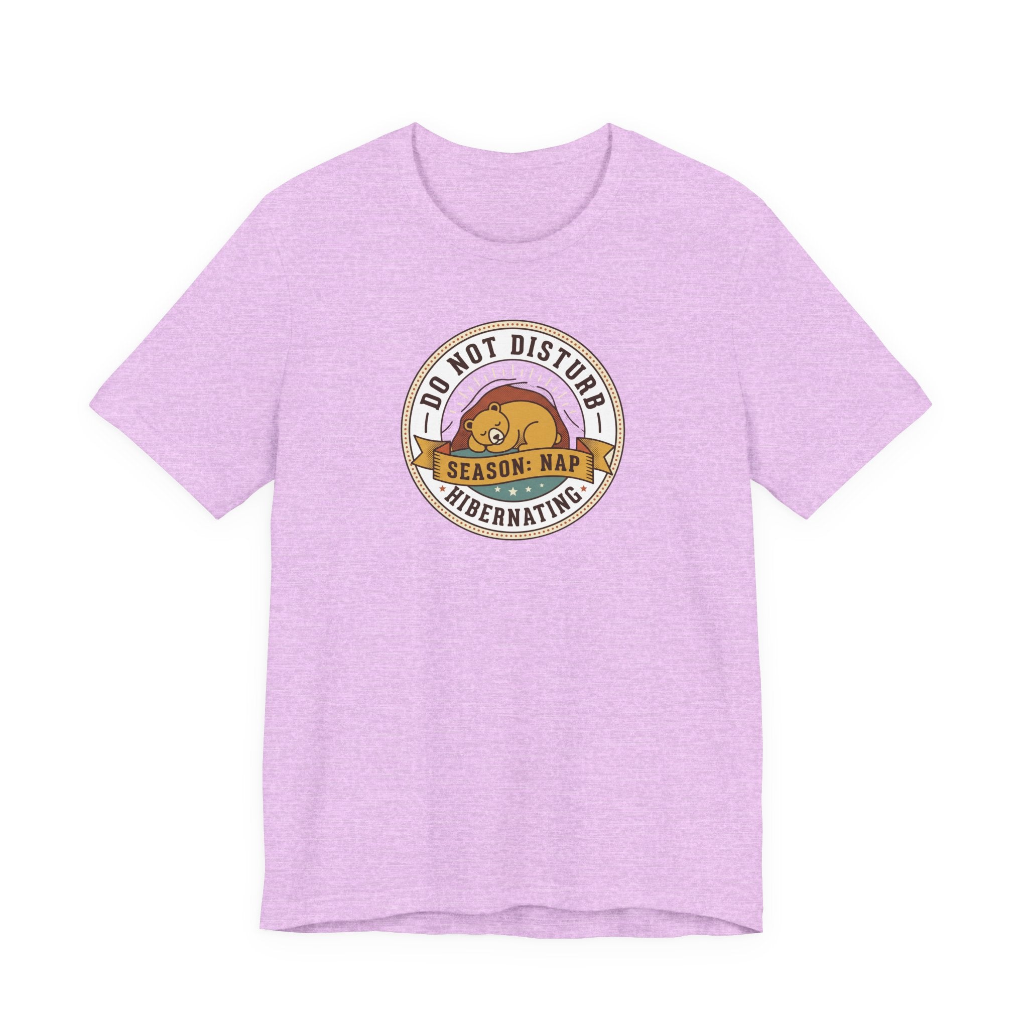 Do Not Disturb Hibernating Bear T-Shirt | Nap Season Tee