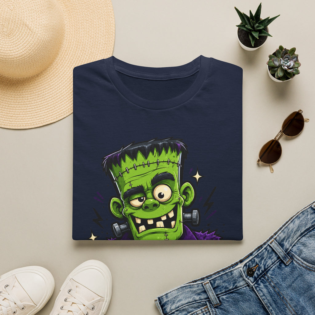 Stay Weird Frankenstein T-Shirt | Halloween Monster Graphic Tee | Spooky Cartoon Tee | Funny Monster Shirt | Halloween Gift