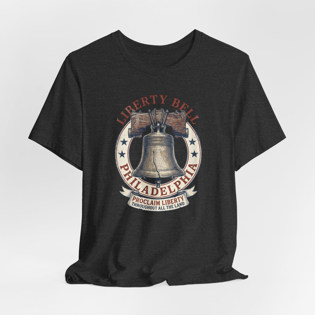 Liberty Bell Philadelphia T-Shirt | Vintage Patriotic Americana Tee
