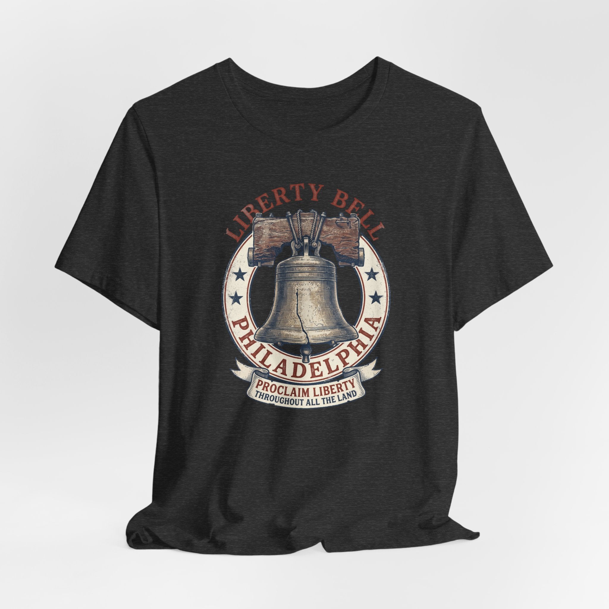 Liberty Bell Philadelphia T-Shirt | Vintage Patriotic Americana Tee