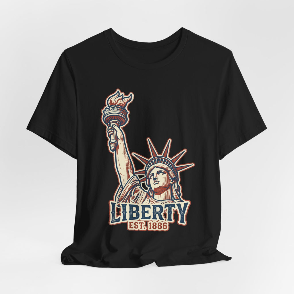 Liberty Statue Graphic Tee | Statue of Liberty Illustration, EST. 1886