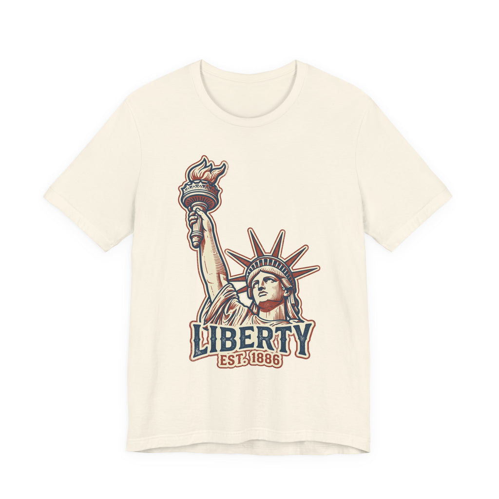 Liberty Statue Graphic Tee | Statue of Liberty Illustration, EST. 1886