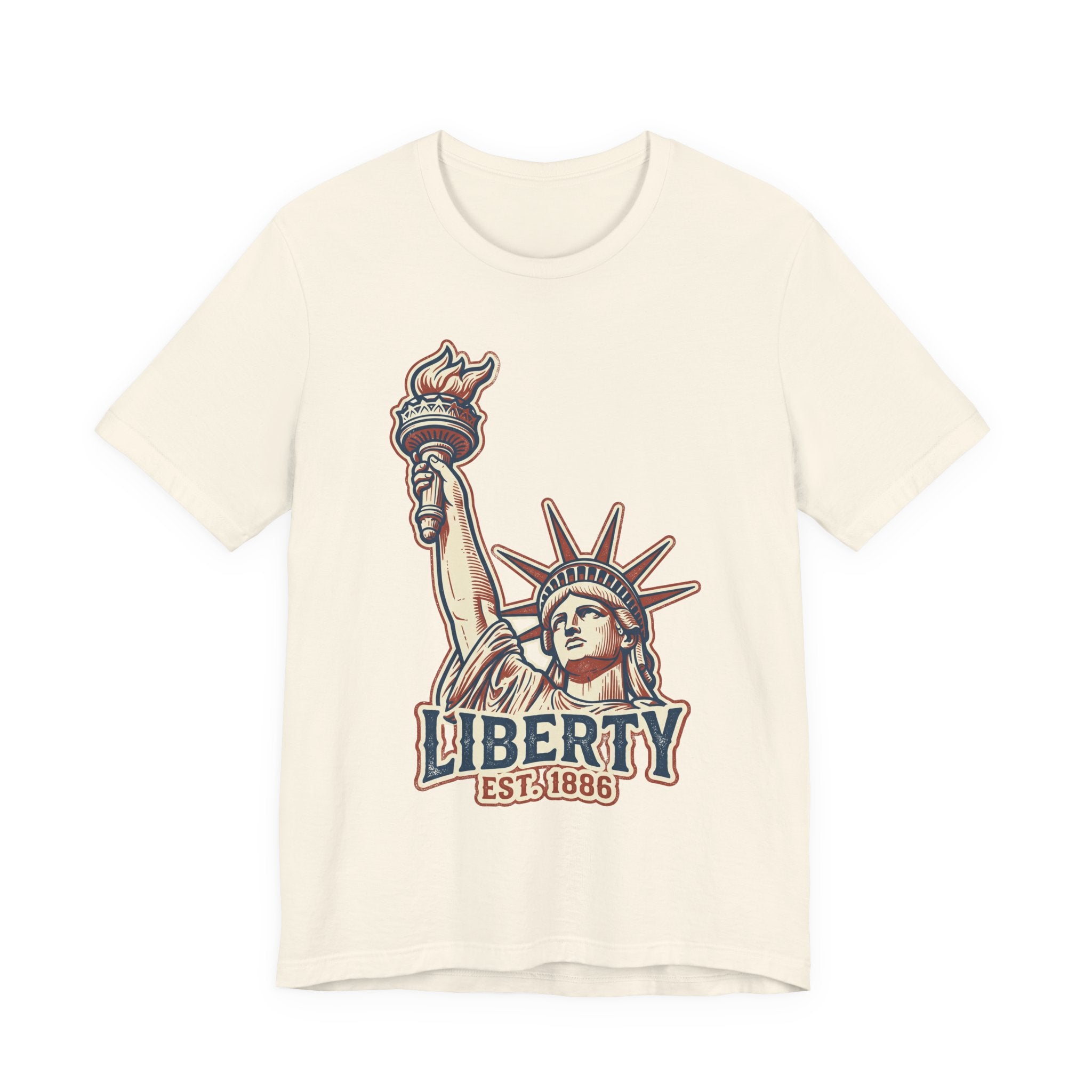 Liberty Statue Graphic Tee | Statue of Liberty Illustration, EST. 1886