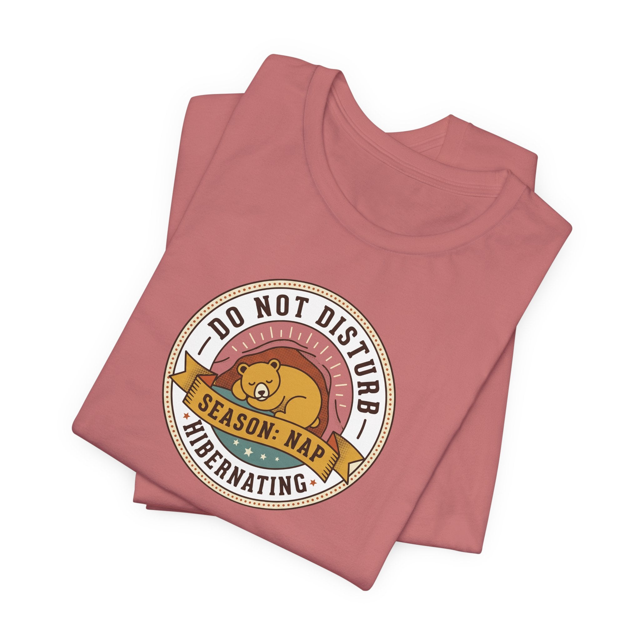 Do Not Disturb Hibernating Bear T-Shirt | Nap Season Tee