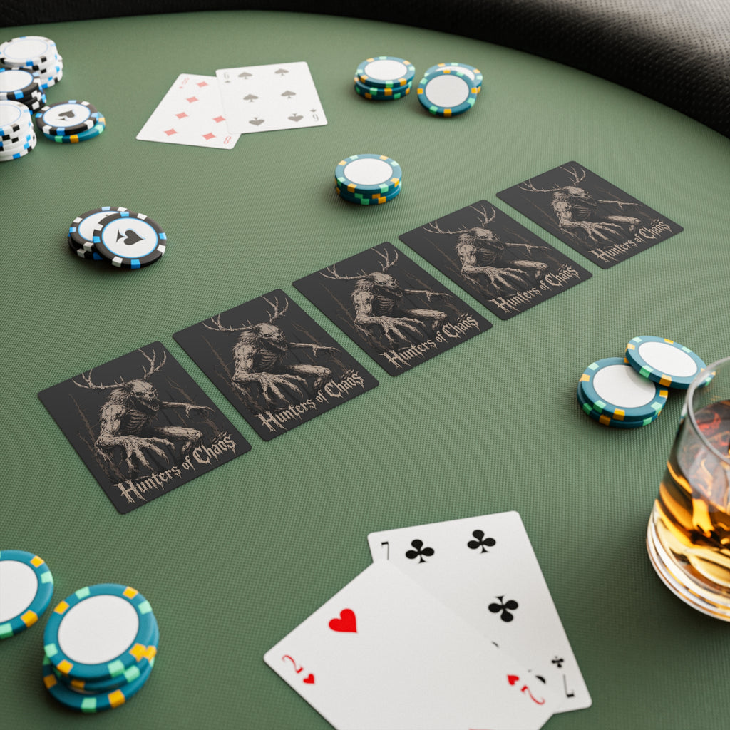 324th MP Co - 1st PLT Hunters of Chaos - Poker Cards