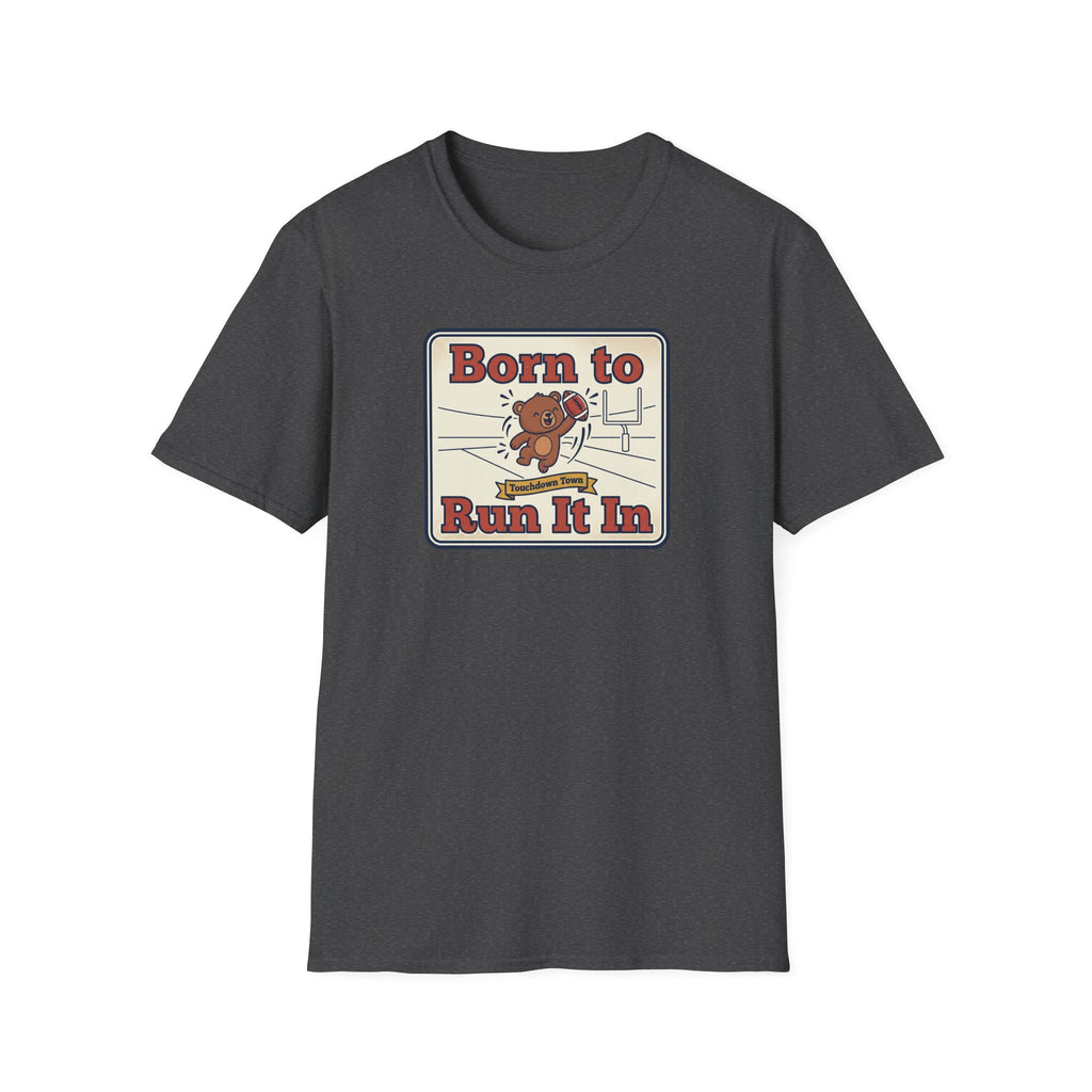Funny Sports Bear T-Shirt | Cute Game Day Humor Graphic Tee