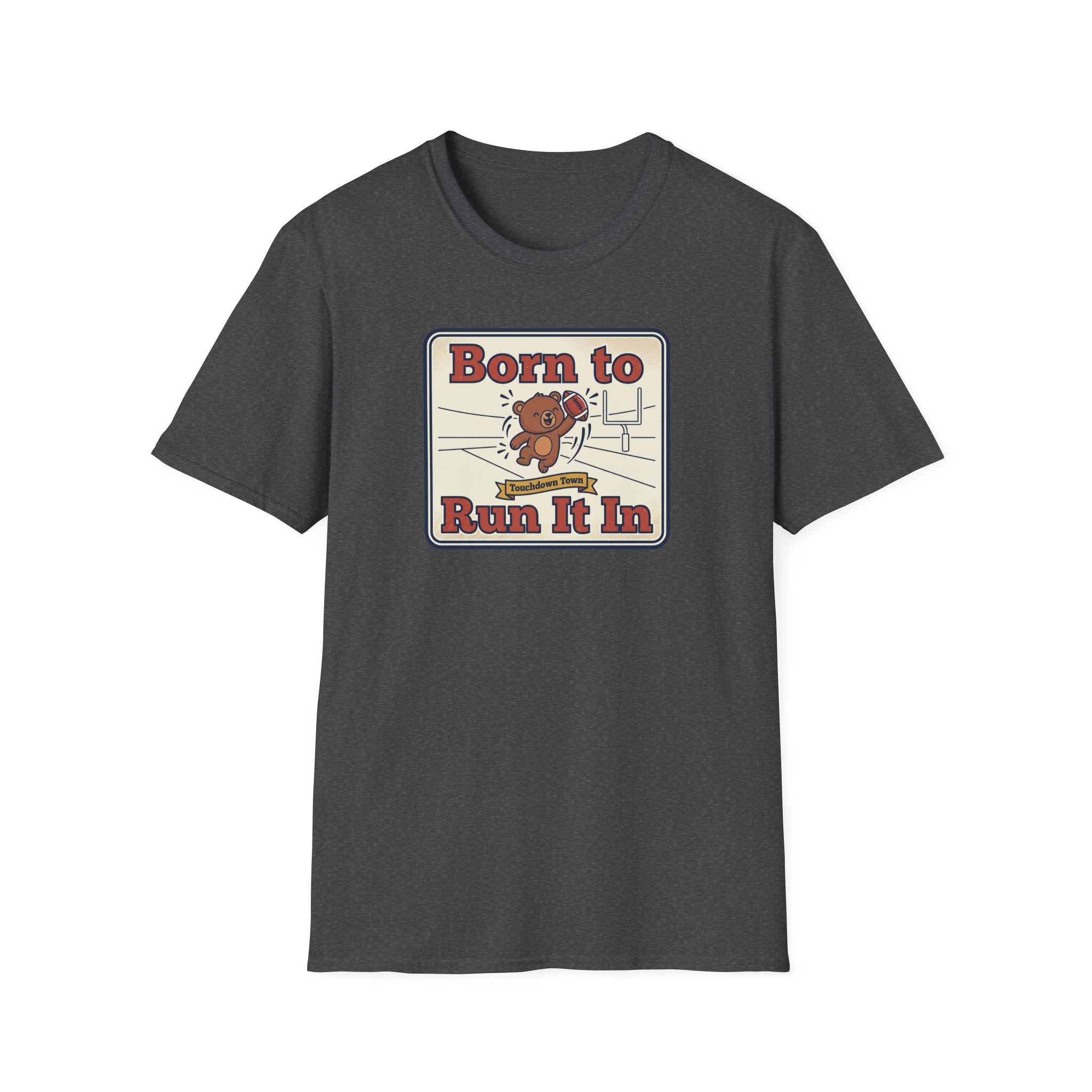 Funny Sports Bear T-Shirt | Cute Game Day Humor Graphic Tee