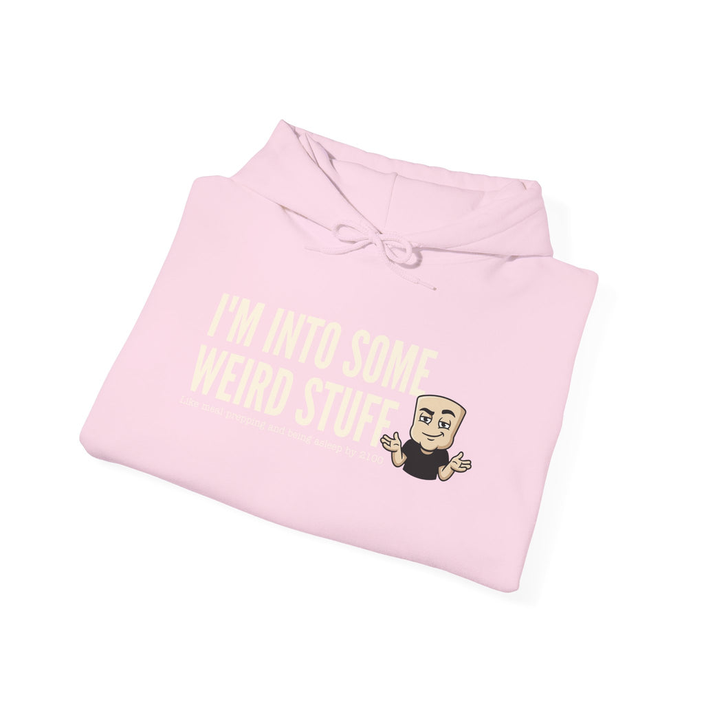 I'm Into Some Weird Stuff Hoodie | Funny Adult Humor Graphic Sweatshirt Quirky Naughty Novelty Gift