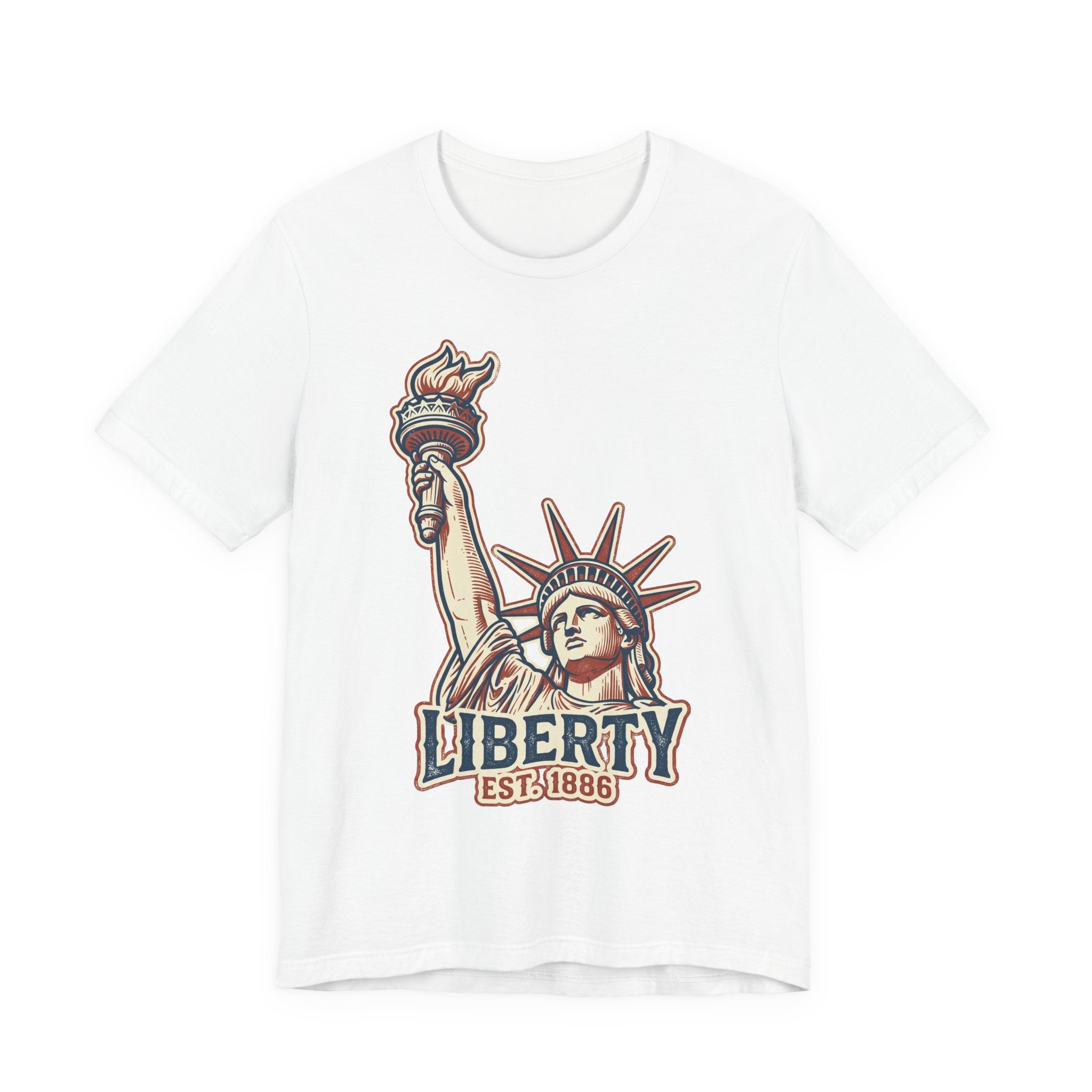 Liberty Statue Graphic Tee | Statue of Liberty Illustration, EST. 1886