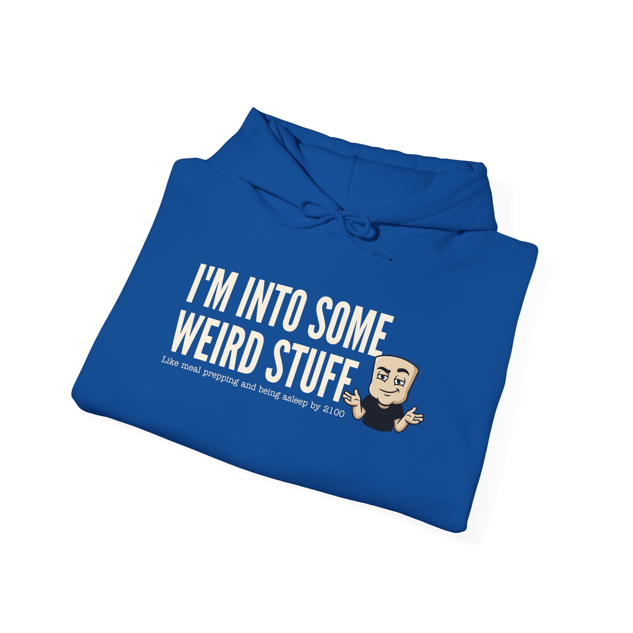 I'm Into Some Weird Stuff Hoodie | Funny Adult Humor Graphic Sweatshirt Quirky Naughty Novelty Gift