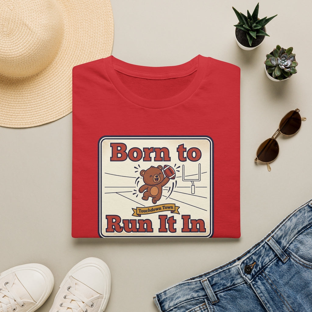 Funny Sports Bear T-Shirt | Cute Game Day Humor Graphic Tee