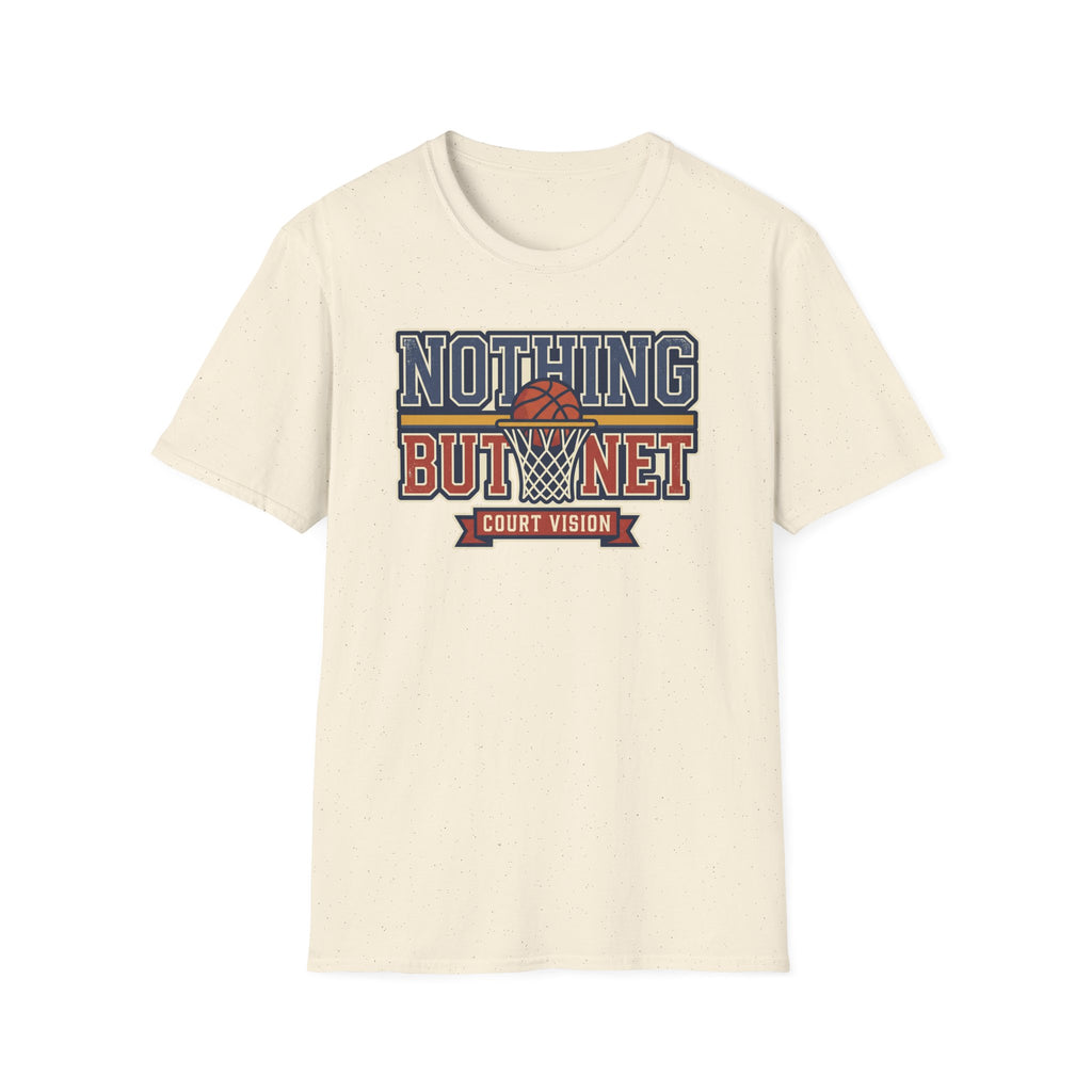 Basketball T-Shirt | Retro Hoops Court Vision Graphic Tee