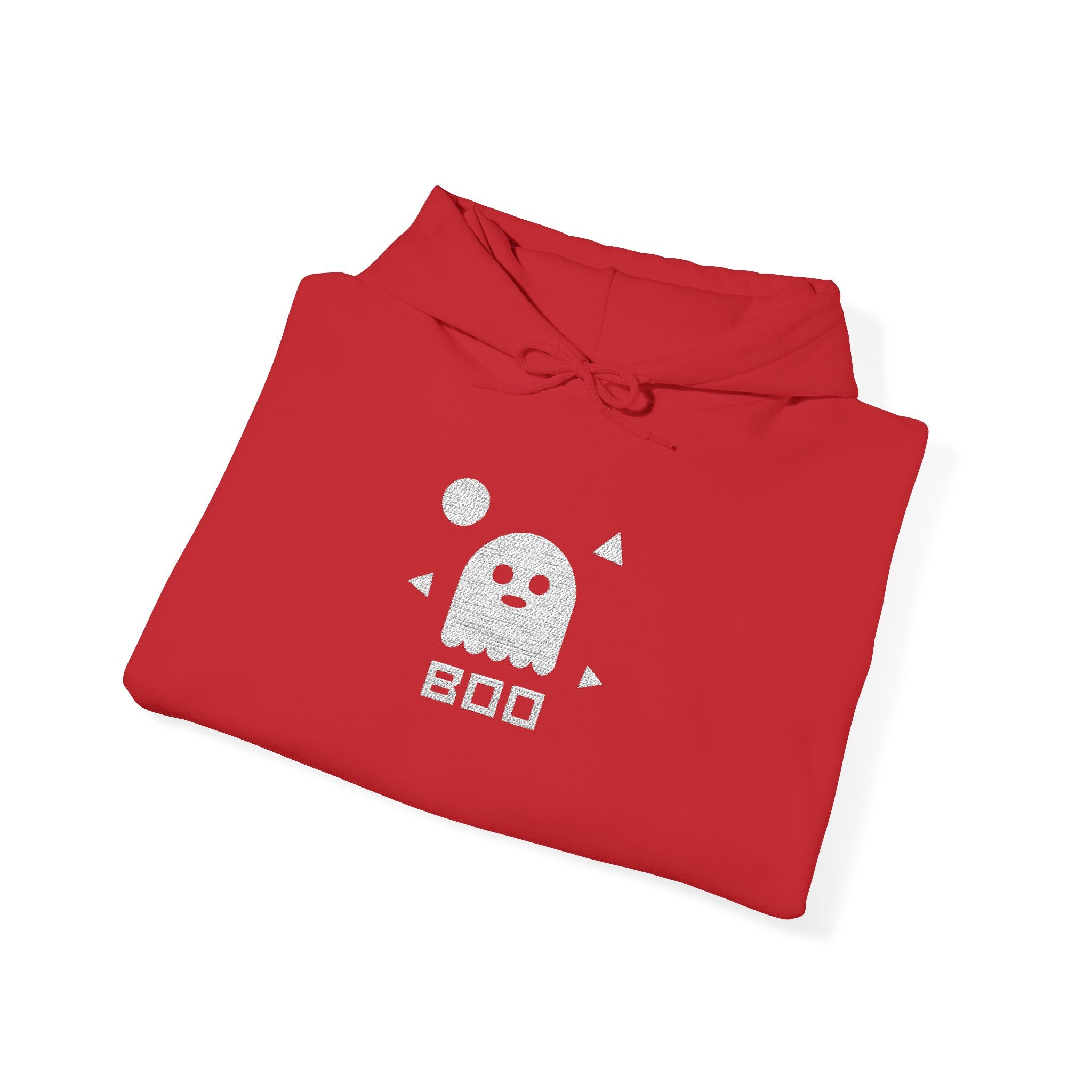 Pixel Ghost Hoodie | Cute Retro 8-Bit Boo Ghost Sweatshirt, Unisex Gamer Halloween Gift Pullover