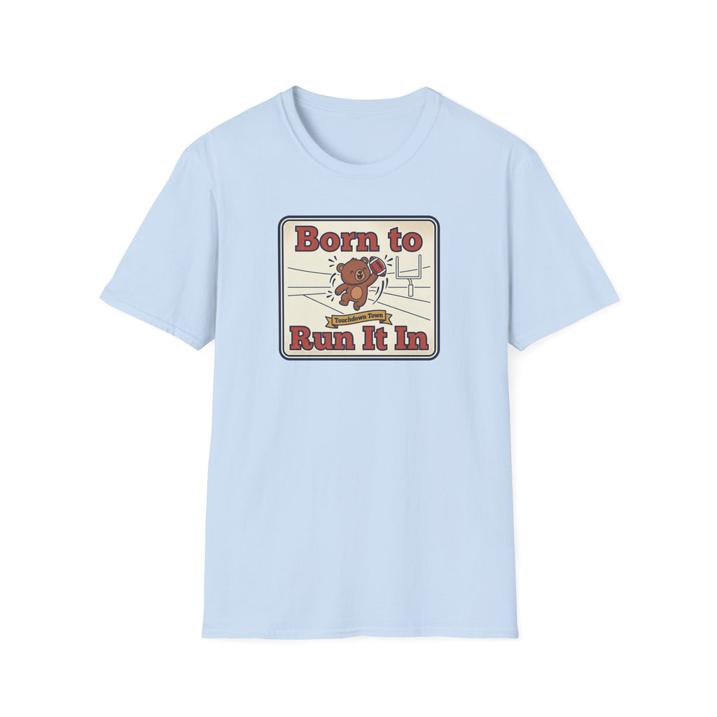 Funny Sports Bear T-Shirt | Cute Game Day Humor Graphic Tee