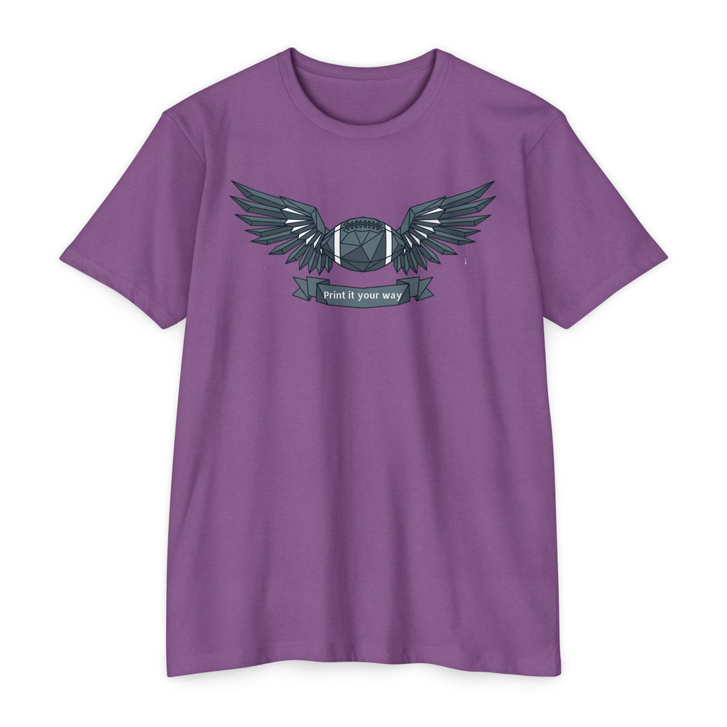Custom Camera T-Shirt Personalized Winged Camera Emblem Tee Add Your Name or Motto Photographer Gift