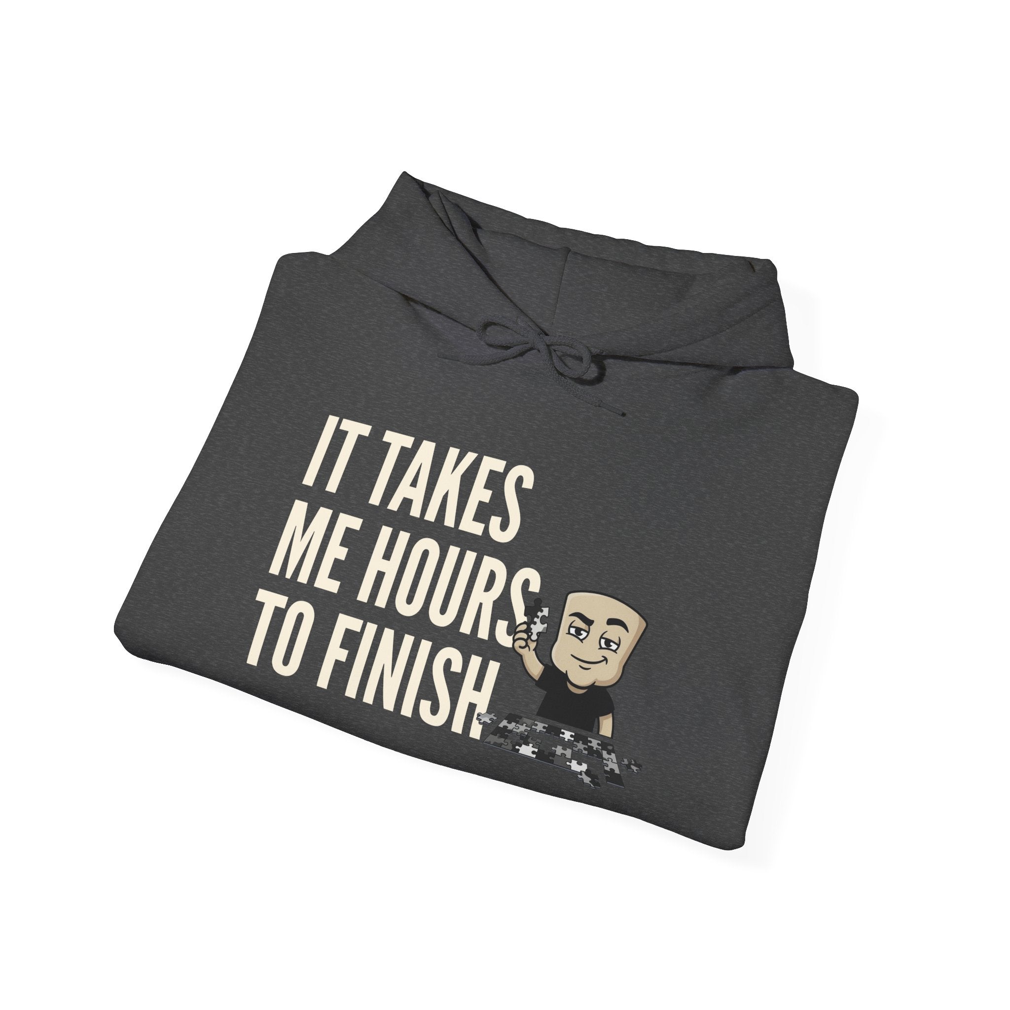 It Takes Me Hours To Finish Hoodie | Funny Chess Gift Adult Humor Naughty Graphic Sweatshirt