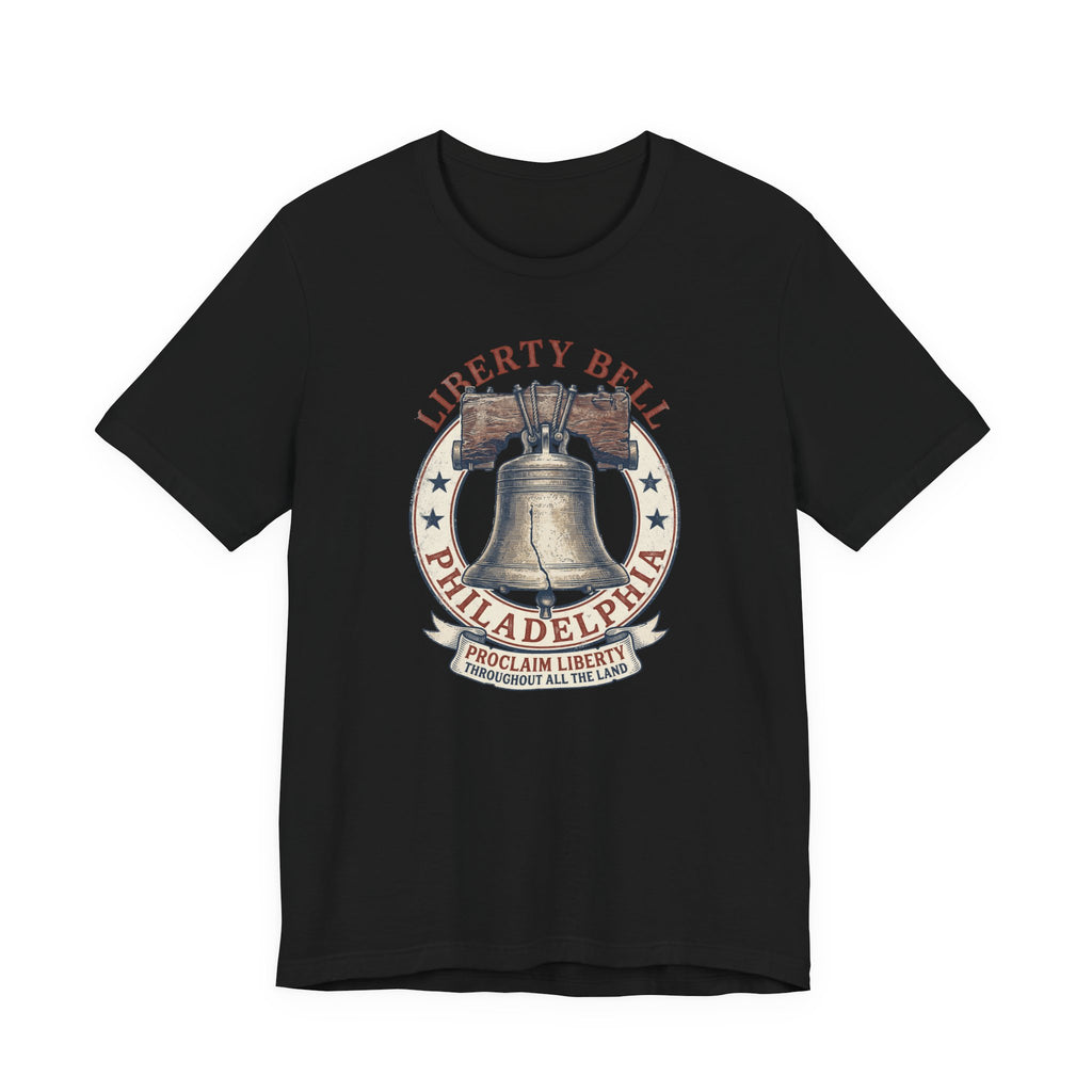 Liberty Bell Philadelphia T-Shirt | Vintage Patriotic Americana Tee