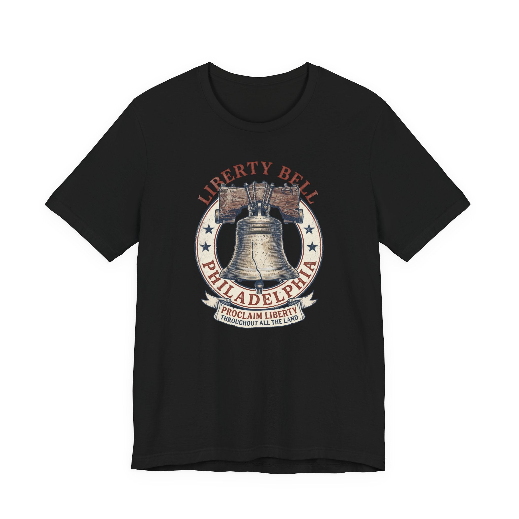 Liberty Bell Philadelphia T-Shirt | Vintage Patriotic Americana Tee