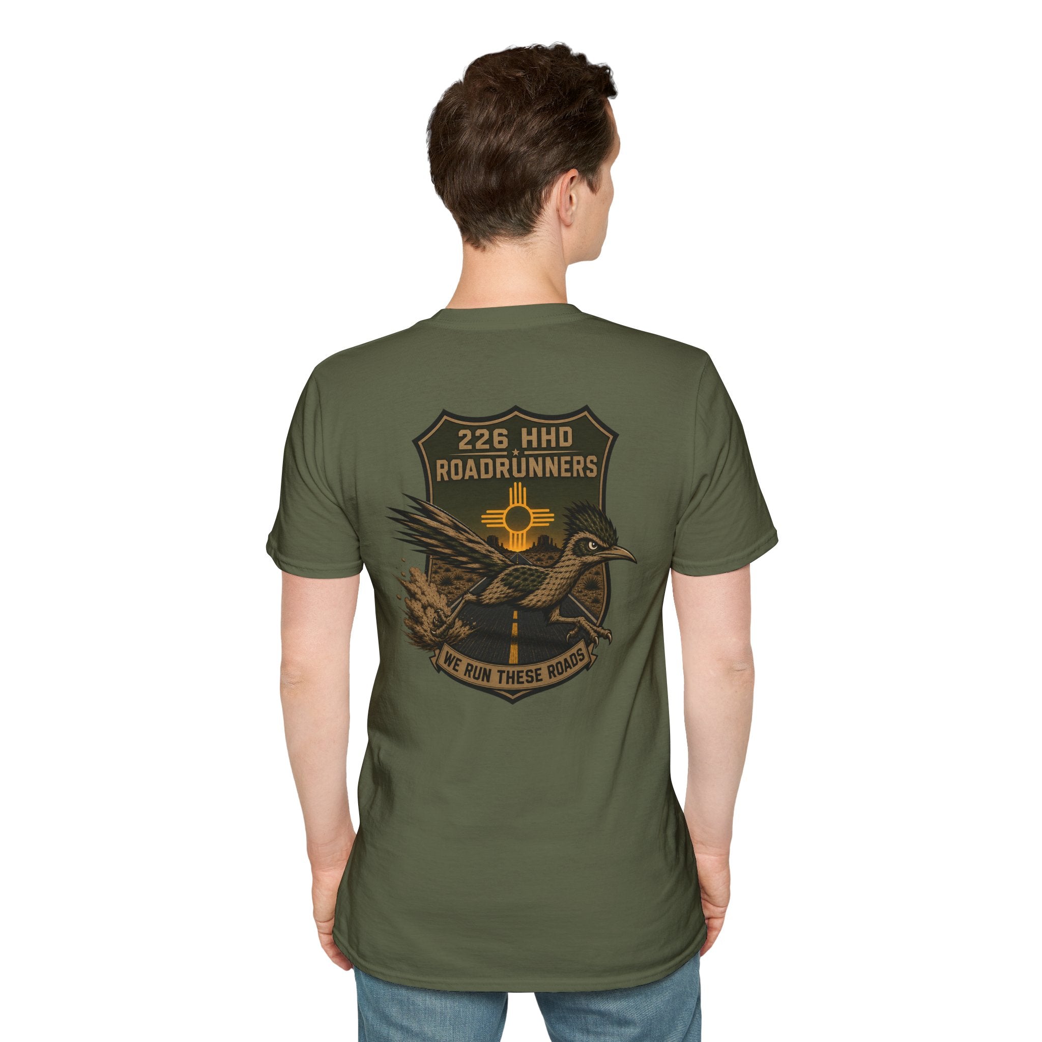 226HHD Roadrunners Tshirt - 100% Cotton Green or Black