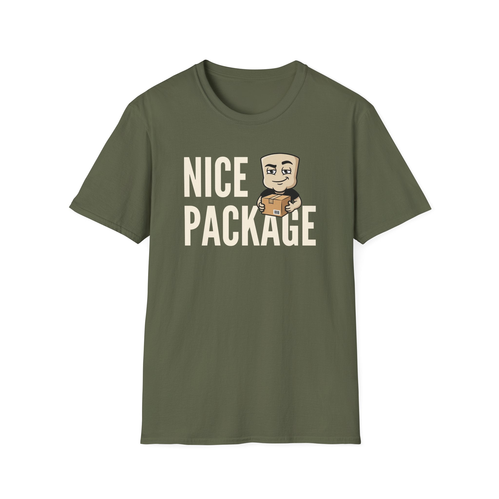 Nice Package T-Shirt, Funny Delivery Driver Tee, Mailman Postal Worker Gift Shirt, Sarcastic Adult Humor Tee Men & Women