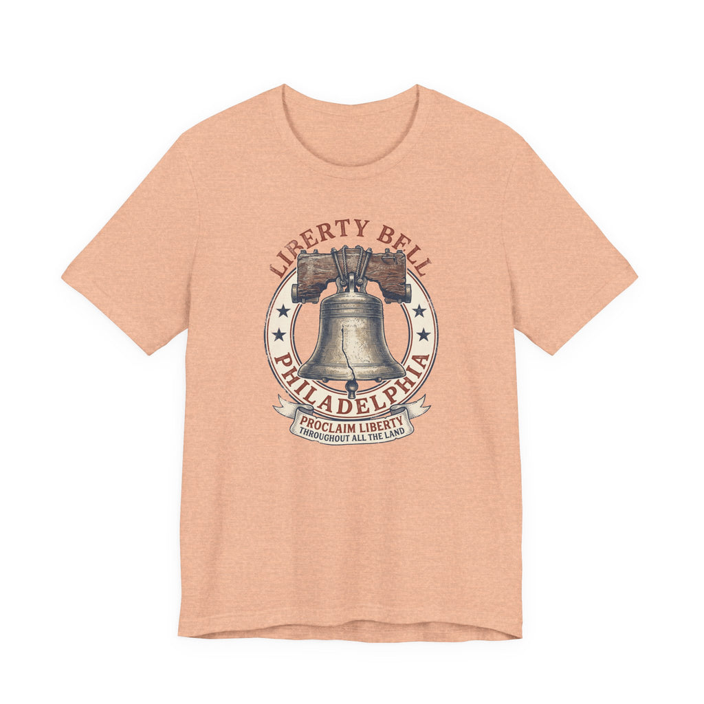 Liberty Bell Philadelphia T-Shirt | Vintage Patriotic Americana Tee