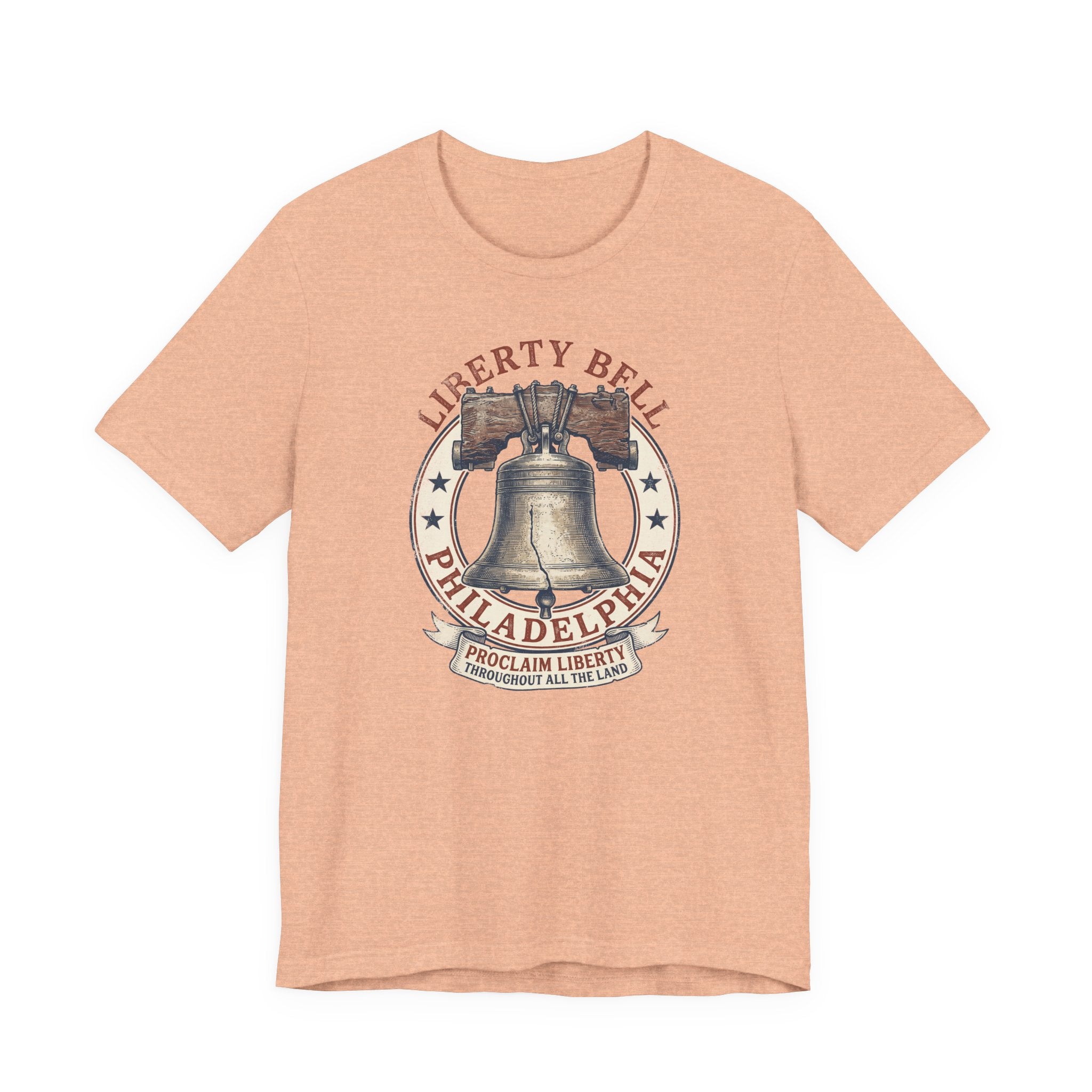 Liberty Bell Philadelphia T-Shirt | Vintage Patriotic Americana Tee