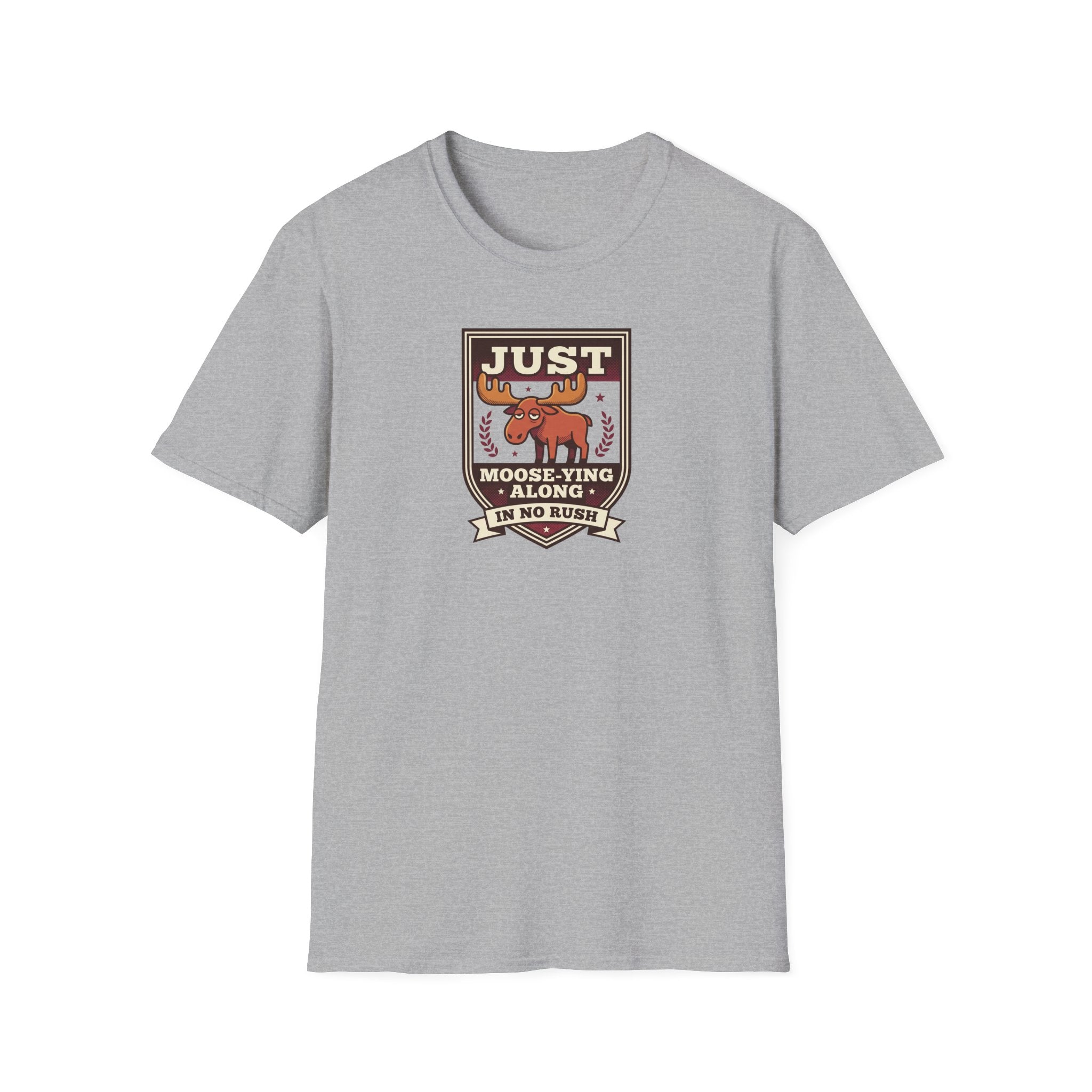 Just Moose-ying Along shirt | Moose graphic tee, Woodland humor