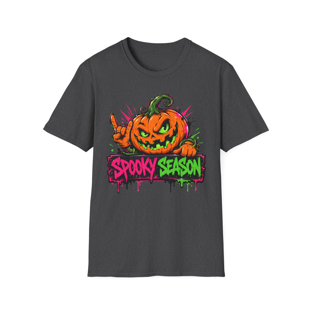 Spooky Season Pumpkin Jack-O-Lantern T-Shirt | Halloween Graphic Tee | Fall Vibes Shirt | Trick or Treat Tee | Pumpkin Lover Gift