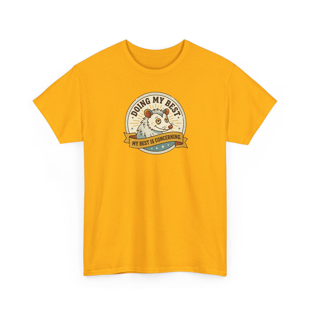 Doing My Best Sloth T-Shirt | Funny Sloth Lover Tee | Retro Animal Humor Shirt | Gift for Slow Days