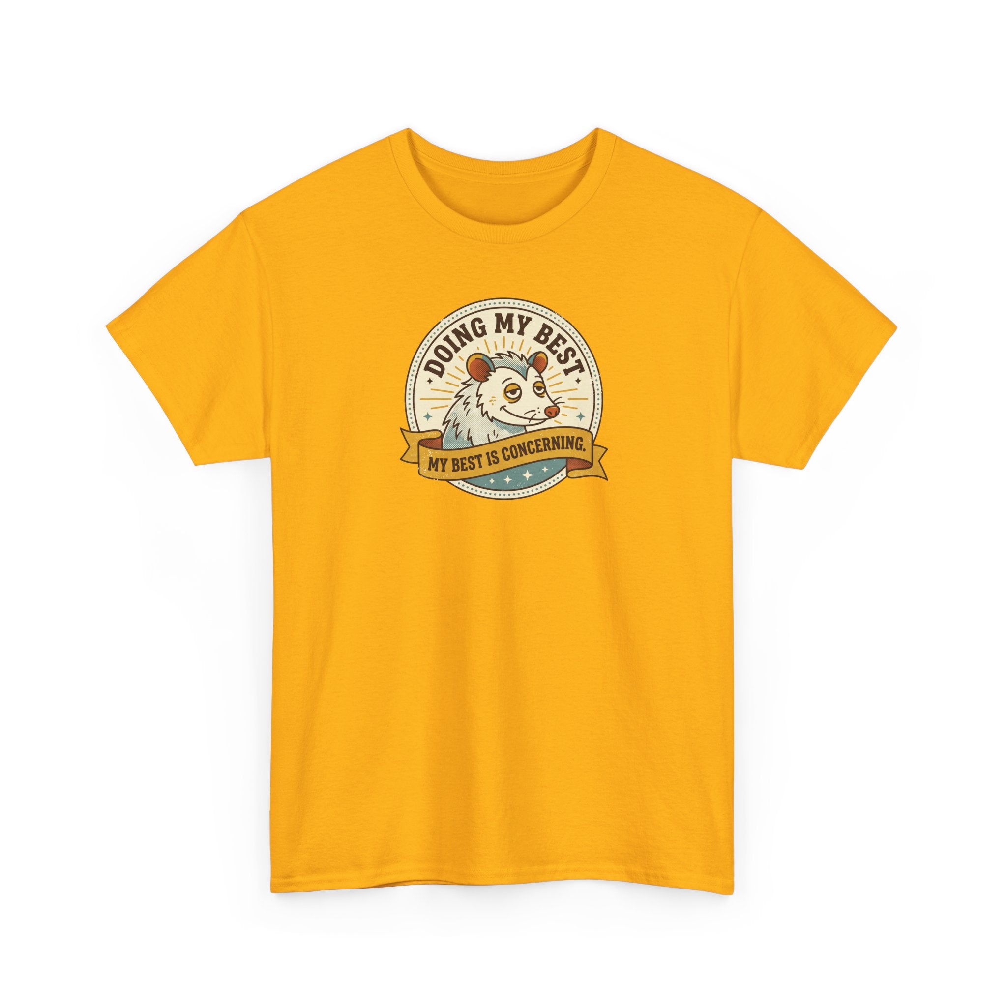 Doing My Best Sloth T-Shirt | Funny Sloth Lover Tee | Retro Animal Humor Shirt | Gift for Slow Days