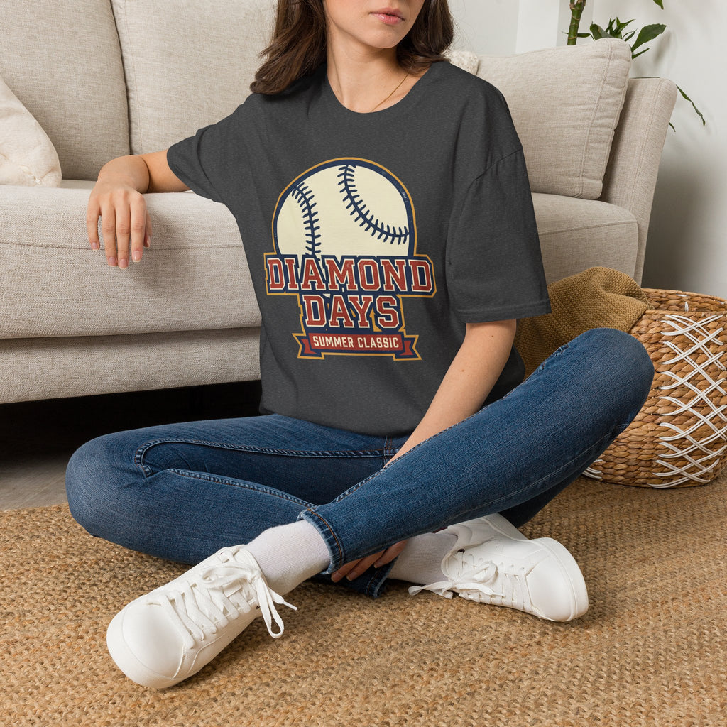 Vintage Baseball T-Shirt | Retro Softball Diamond Graphic Tee