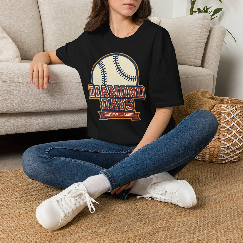 Vintage Baseball T-Shirt | Retro Softball Diamond Graphic Tee