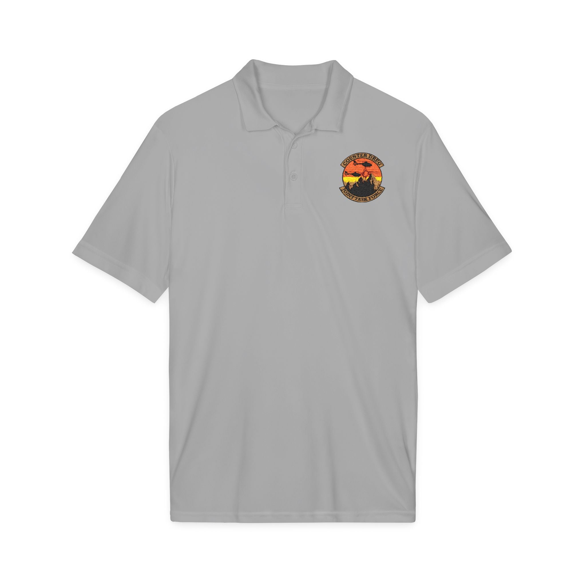 NM CDS - Sunset Surf Polo Shirt — Embroidered Logo 100% polyester
