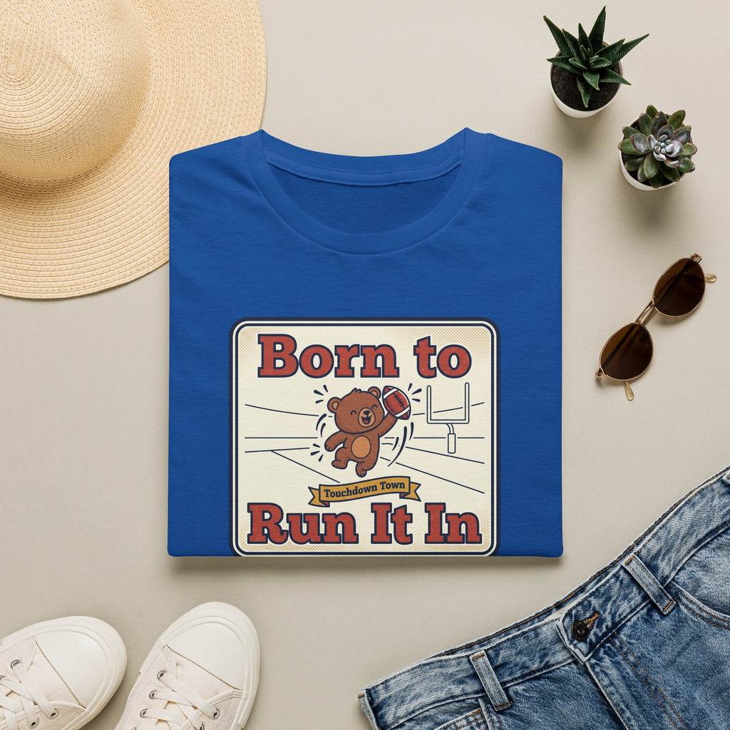 Funny Sports Bear T-Shirt | Cute Game Day Humor Graphic Tee