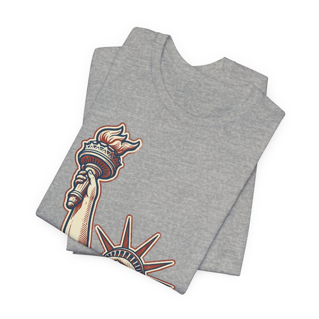 Liberty Statue Graphic Tee | Statue of Liberty Illustration, EST. 1886