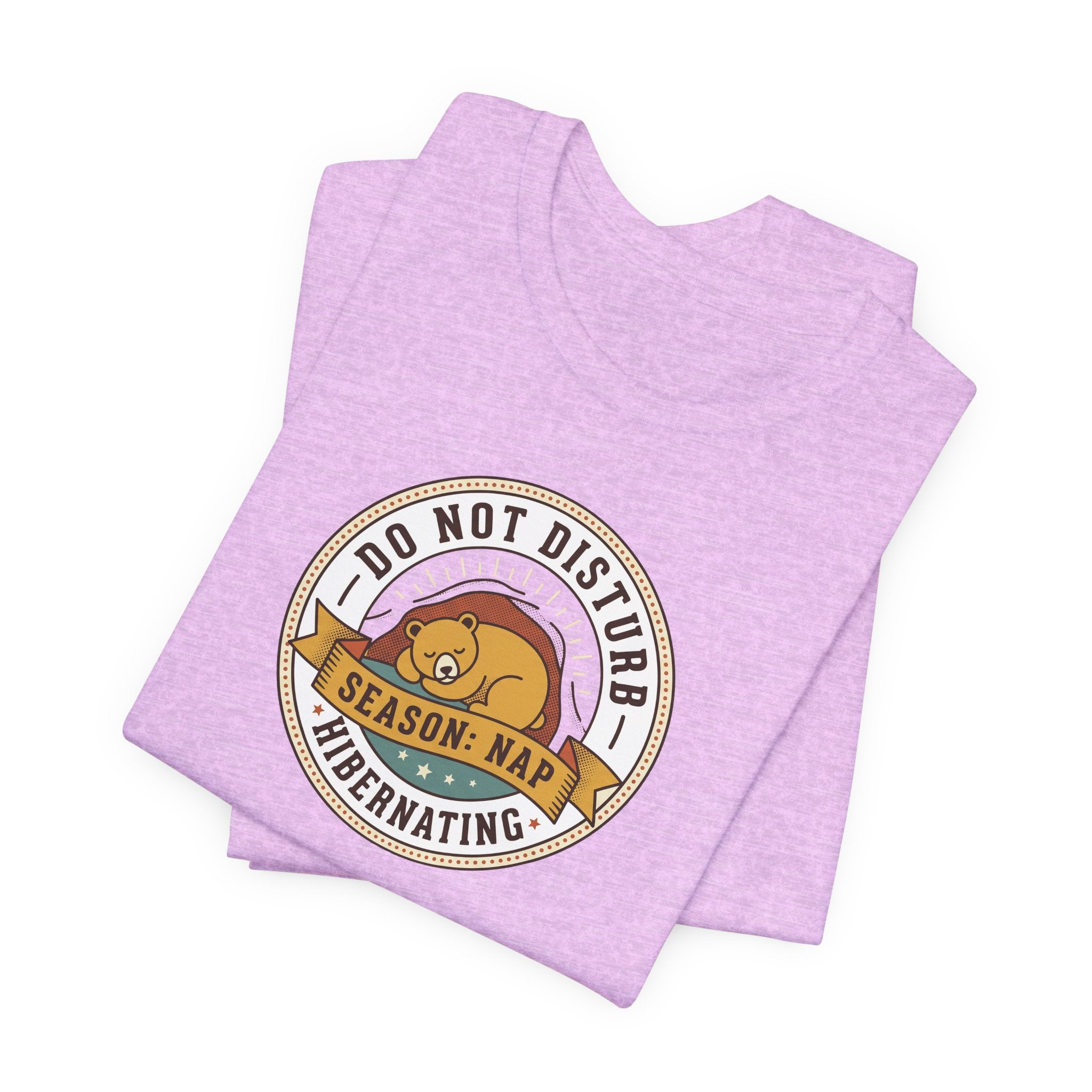 Do Not Disturb Hibernating Bear T-Shirt | Nap Season Tee