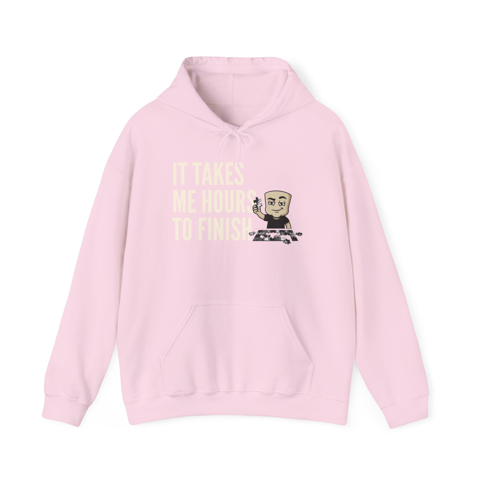 It Takes Me Hours To Finish Hoodie | Funny Chess Gift Adult Humor Naughty Graphic Sweatshirt