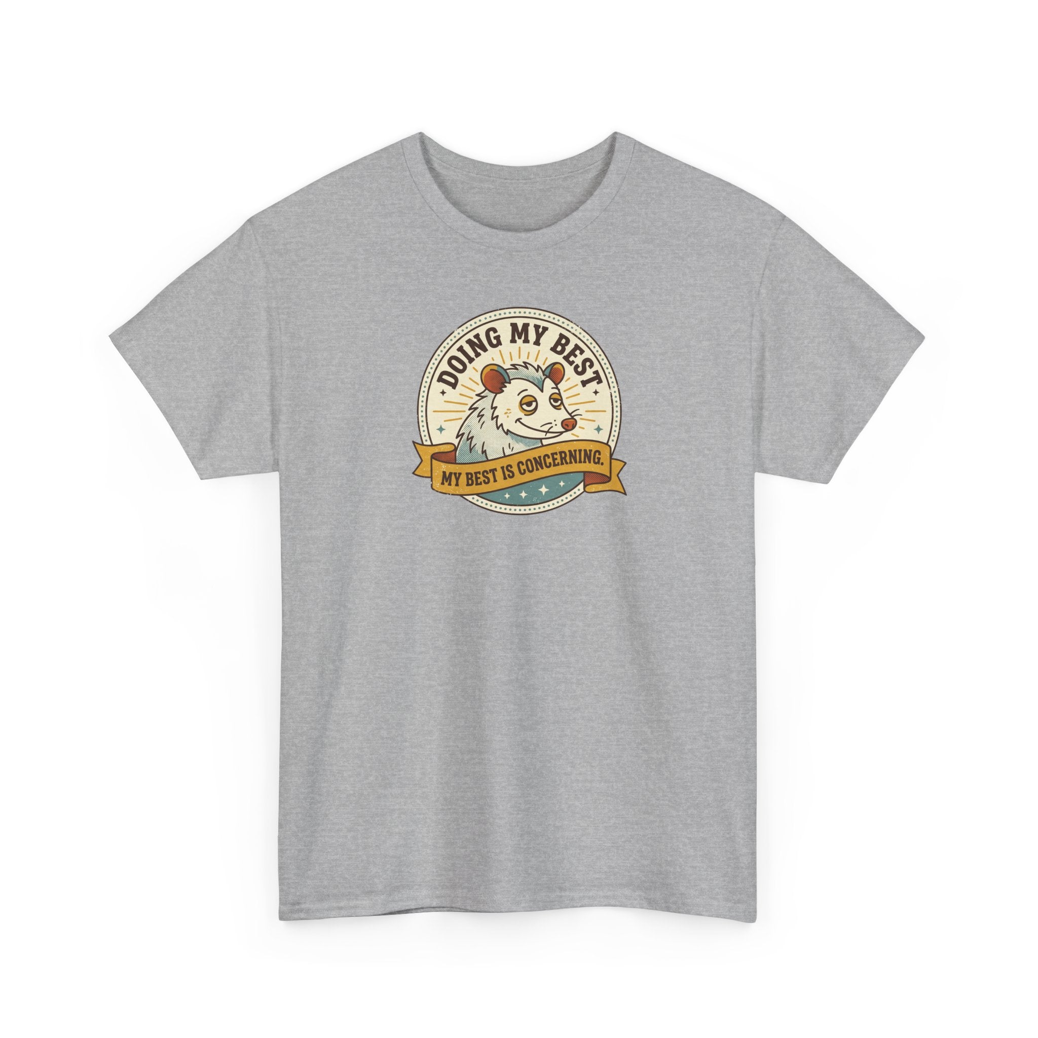 Doing My Best Sloth T-Shirt | Funny Sloth Lover Tee | Retro Animal Humor Shirt | Gift for Slow Days