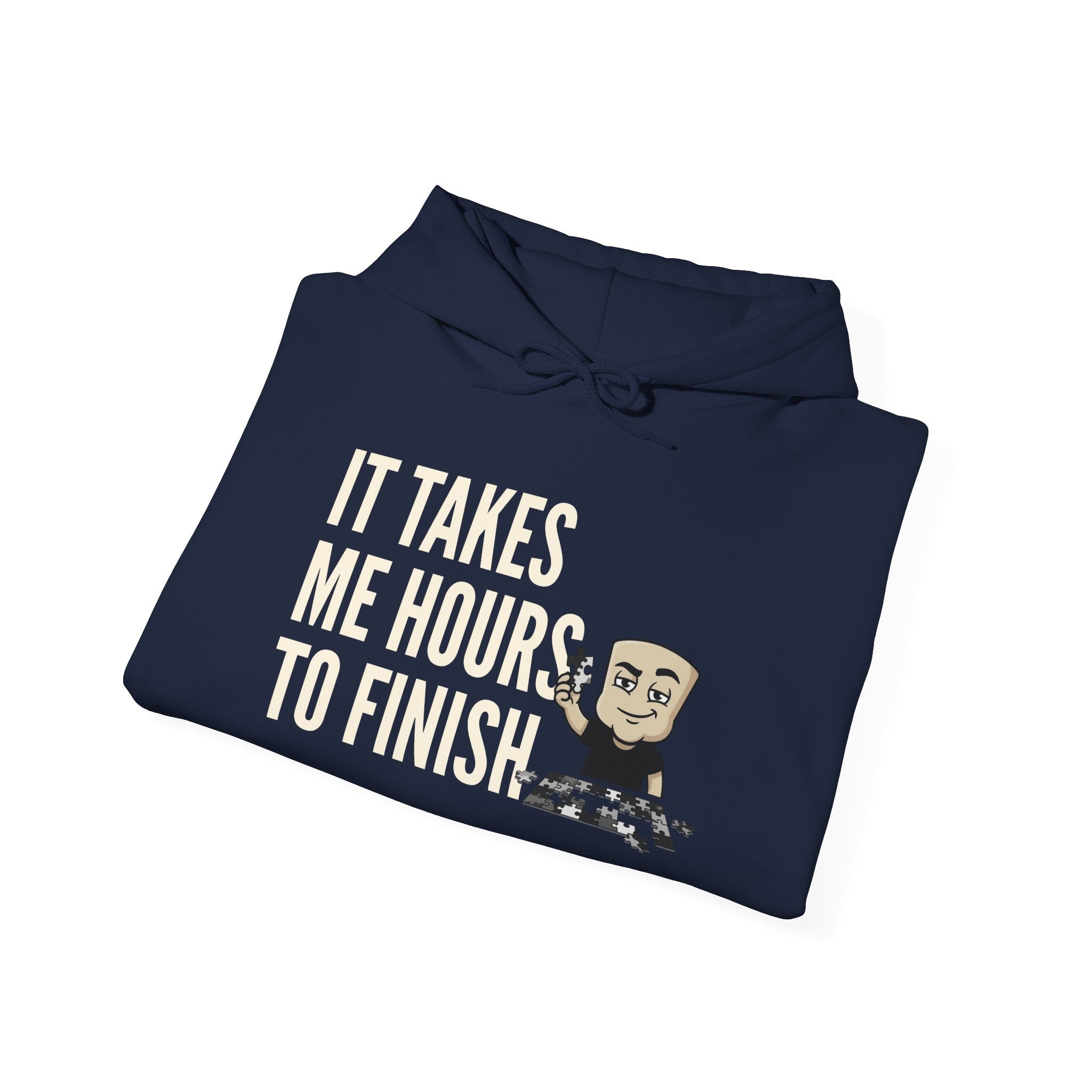 It Takes Me Hours To Finish Hoodie | Funny Chess Gift Adult Humor Naughty Graphic Sweatshirt